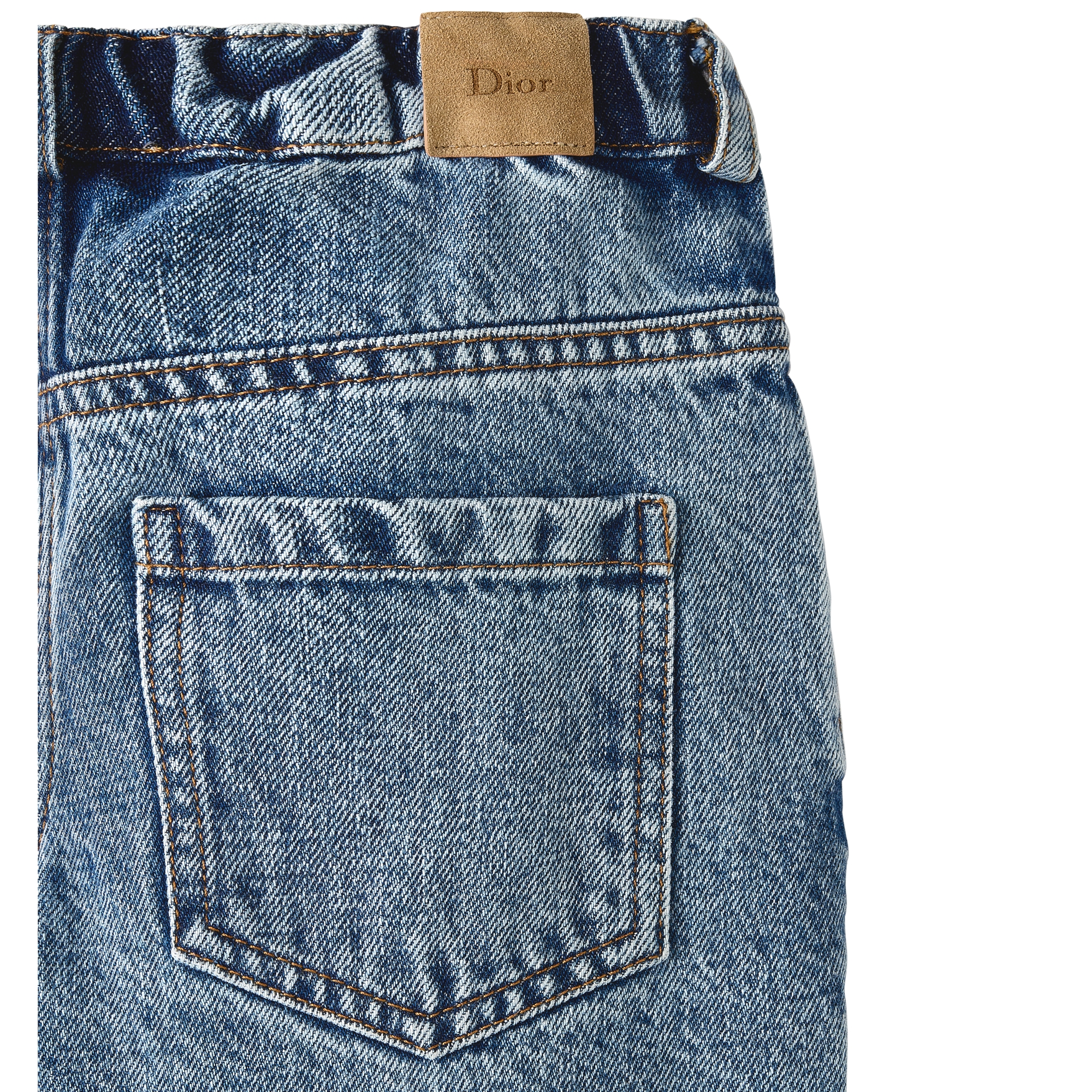 Kids' Jeans Blue Cotton Denim E10