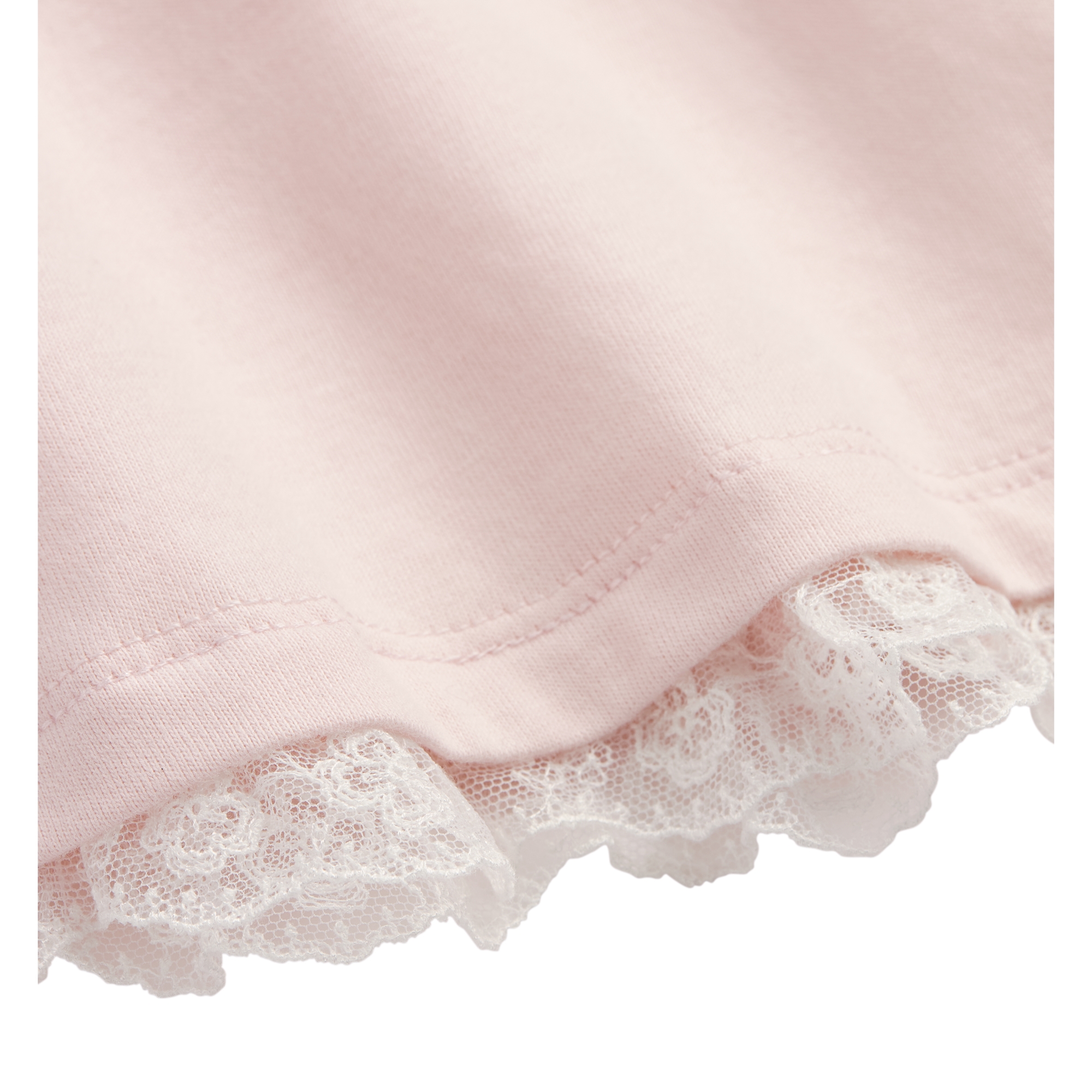 Kids' T-Shirt Pale Pink Cotton Jersey E10