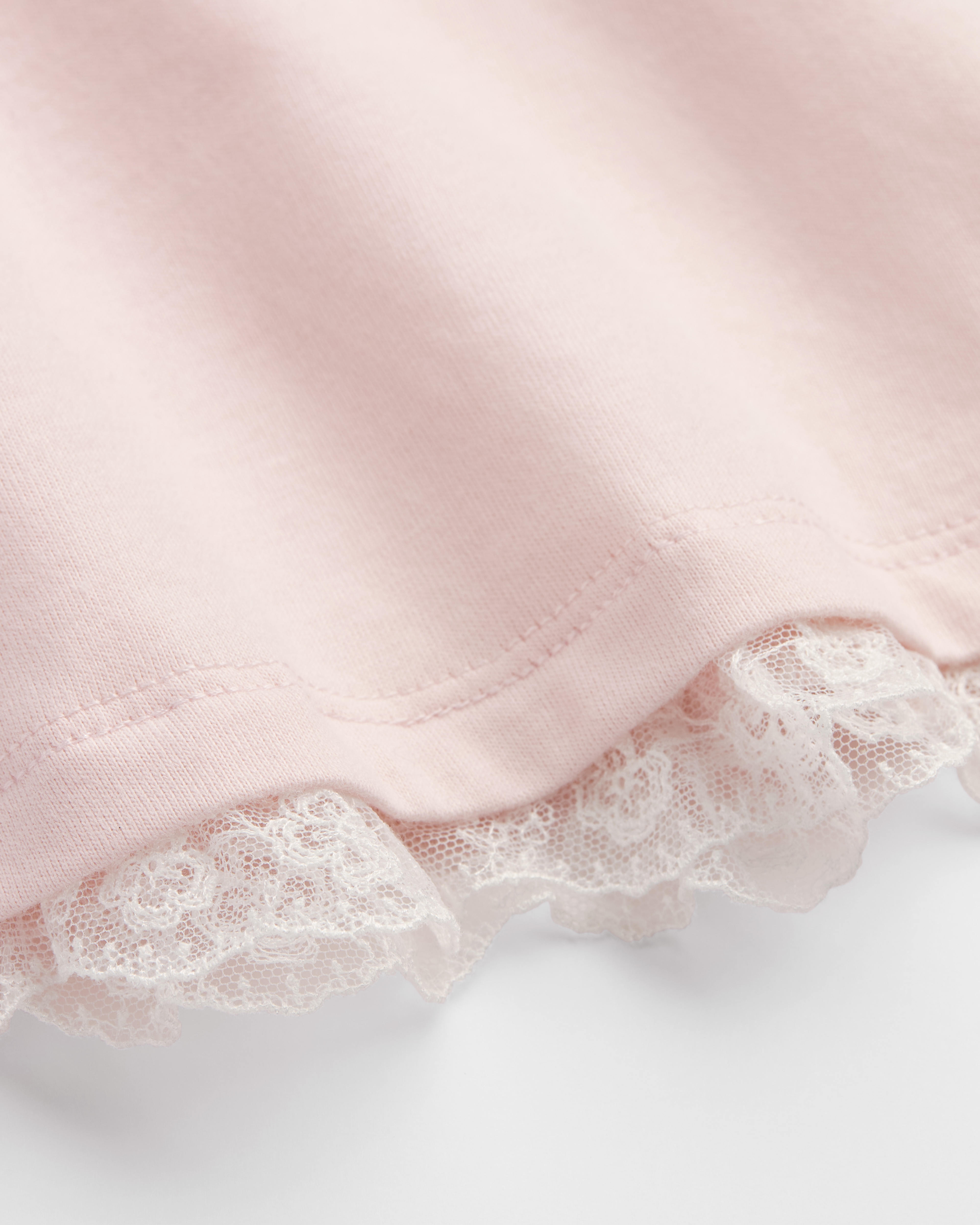 Kids' T-Shirt Pale Pink Cotton Jersey E10