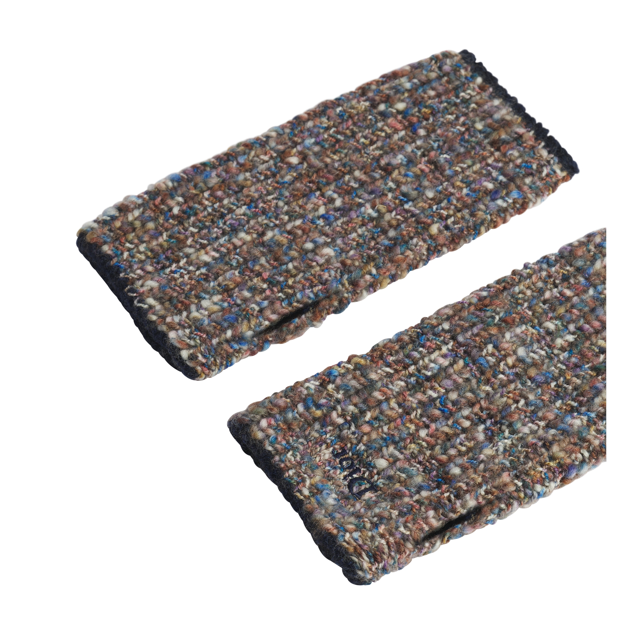 Kids' Mittens Multicolor Wool Mouliné Knit E03