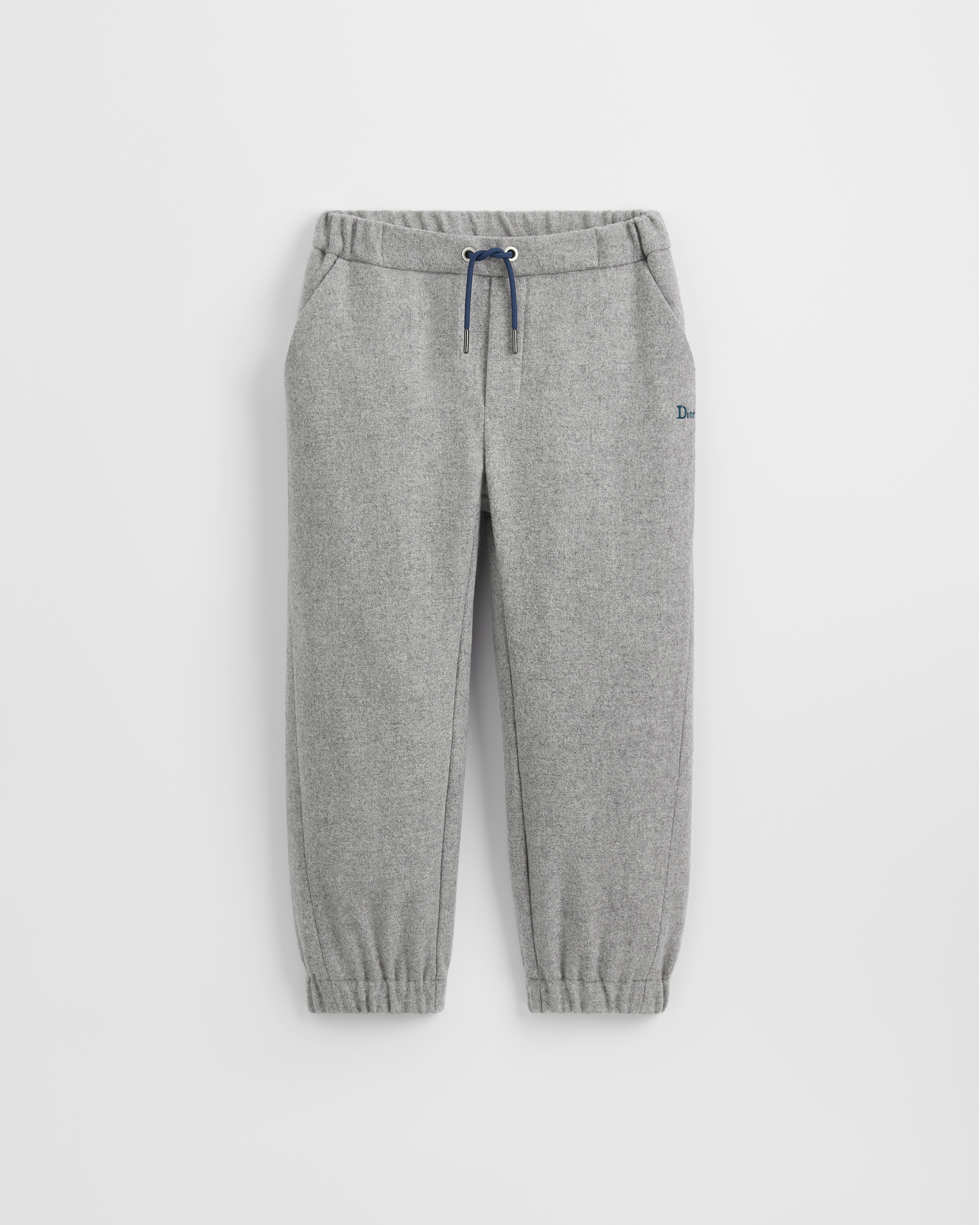 Pantaloni per bambini Misto lana grigio chiaro mélange E01