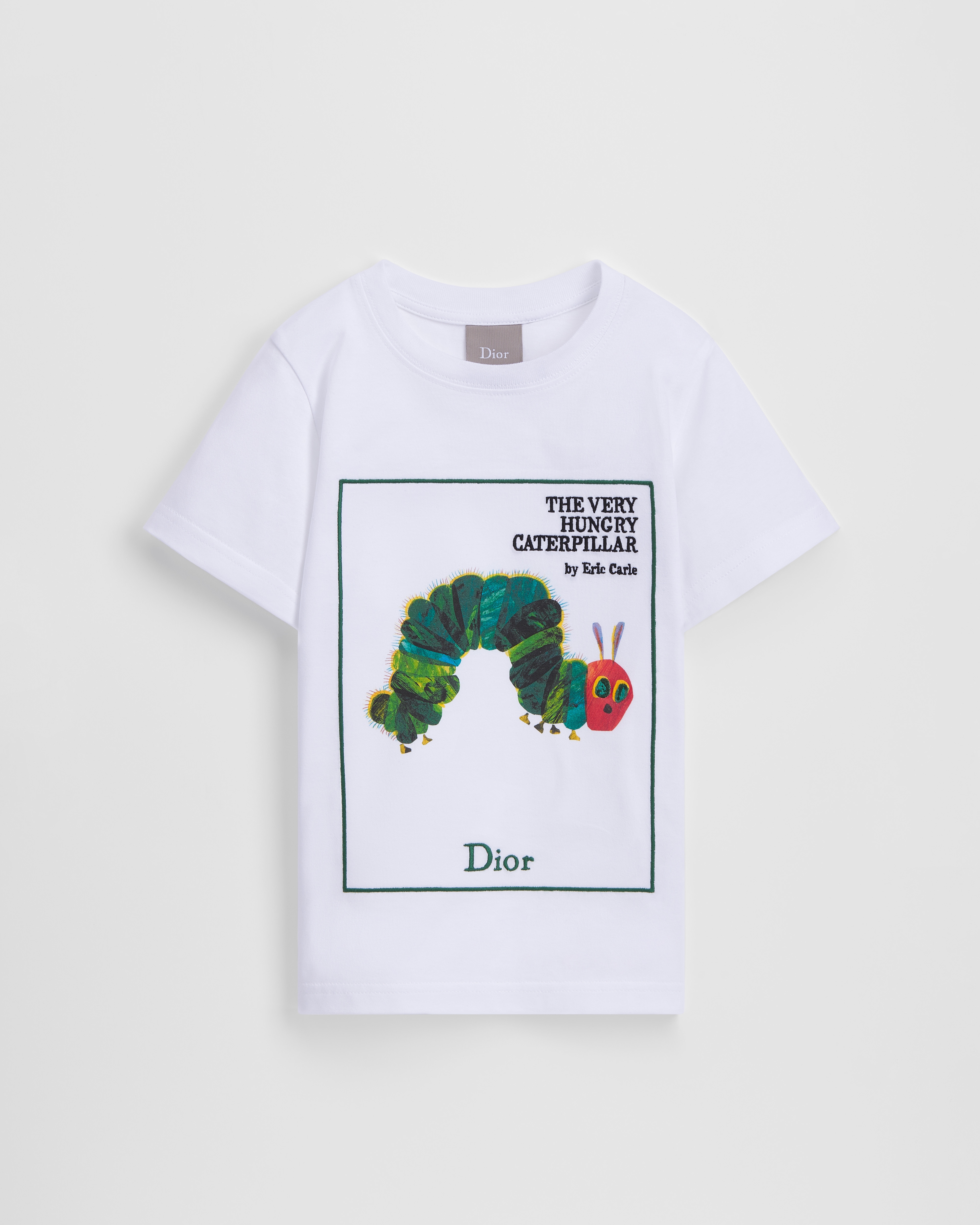 Kids' Book Cover T-Shirt White Cotton Jersey E01