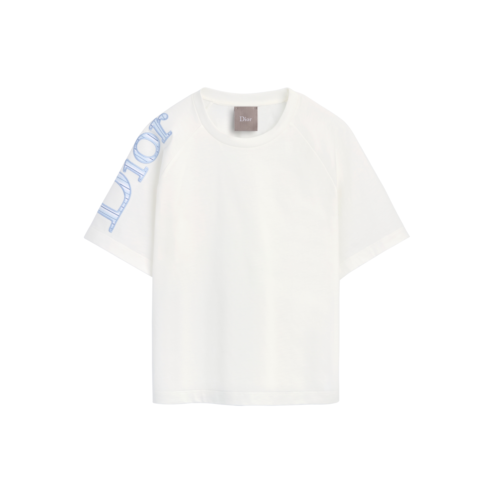Kids' T-Shirt Ivory Cotton Jersey E01