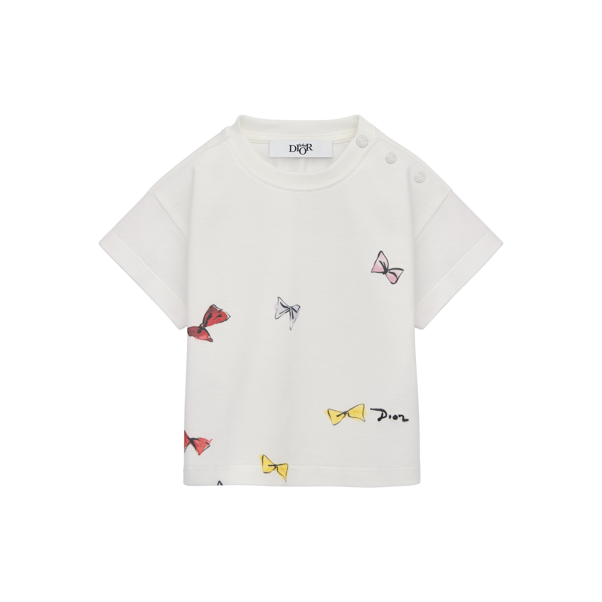 DIOR | ベビー Tシャツ Dior Bows コットンジャージー