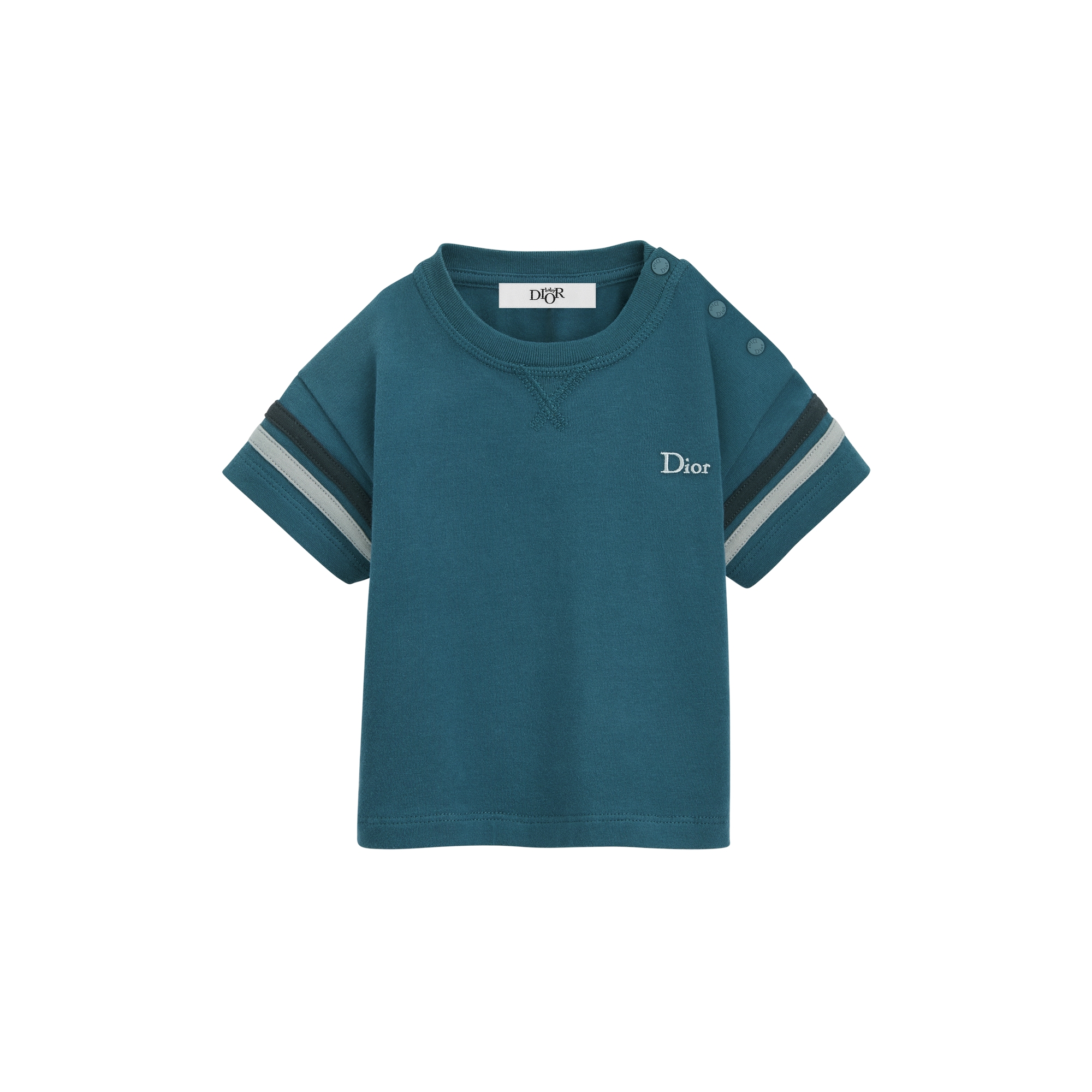  Jersey de coton bleu océan