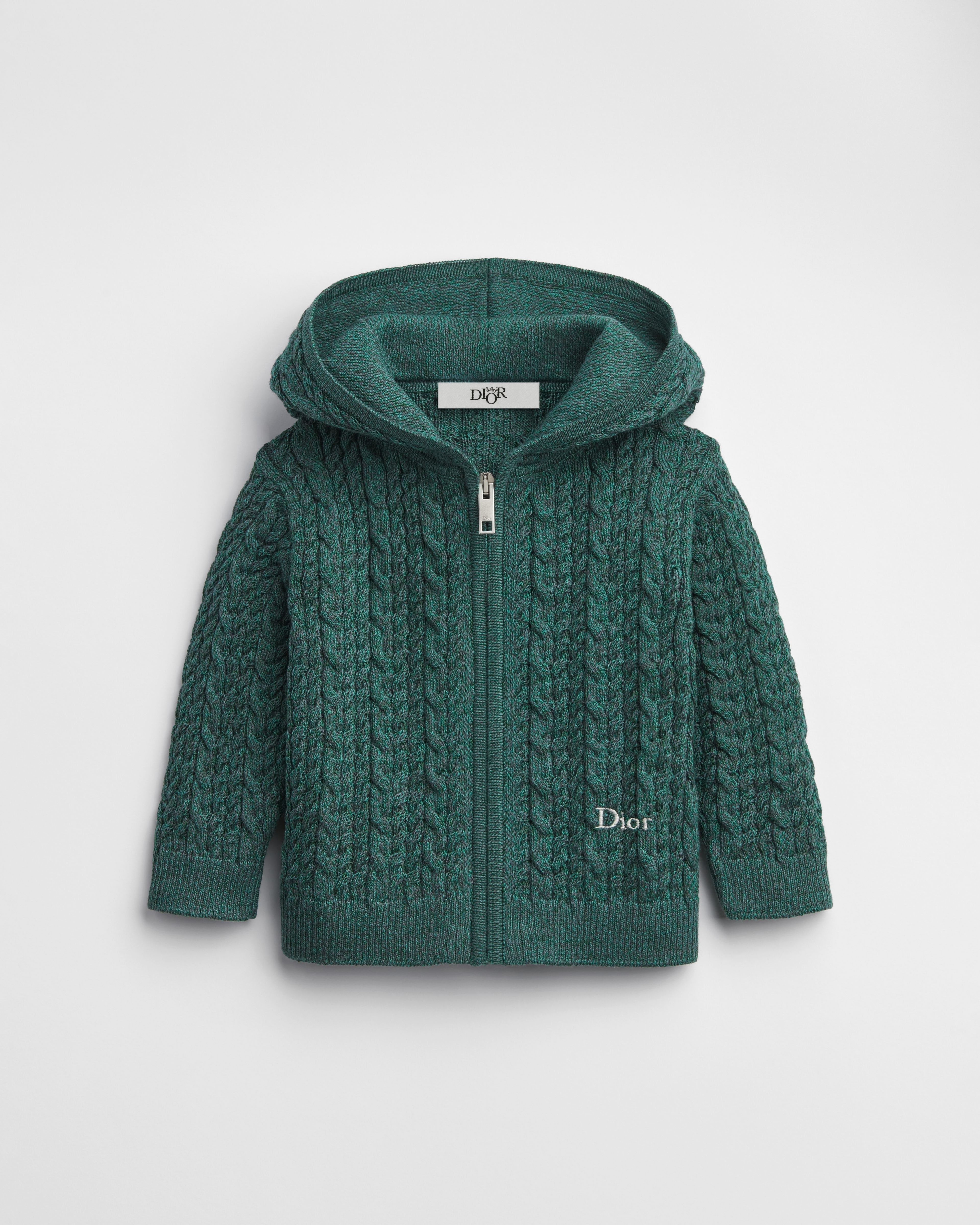 Baby Zipped Cardigan with Hood