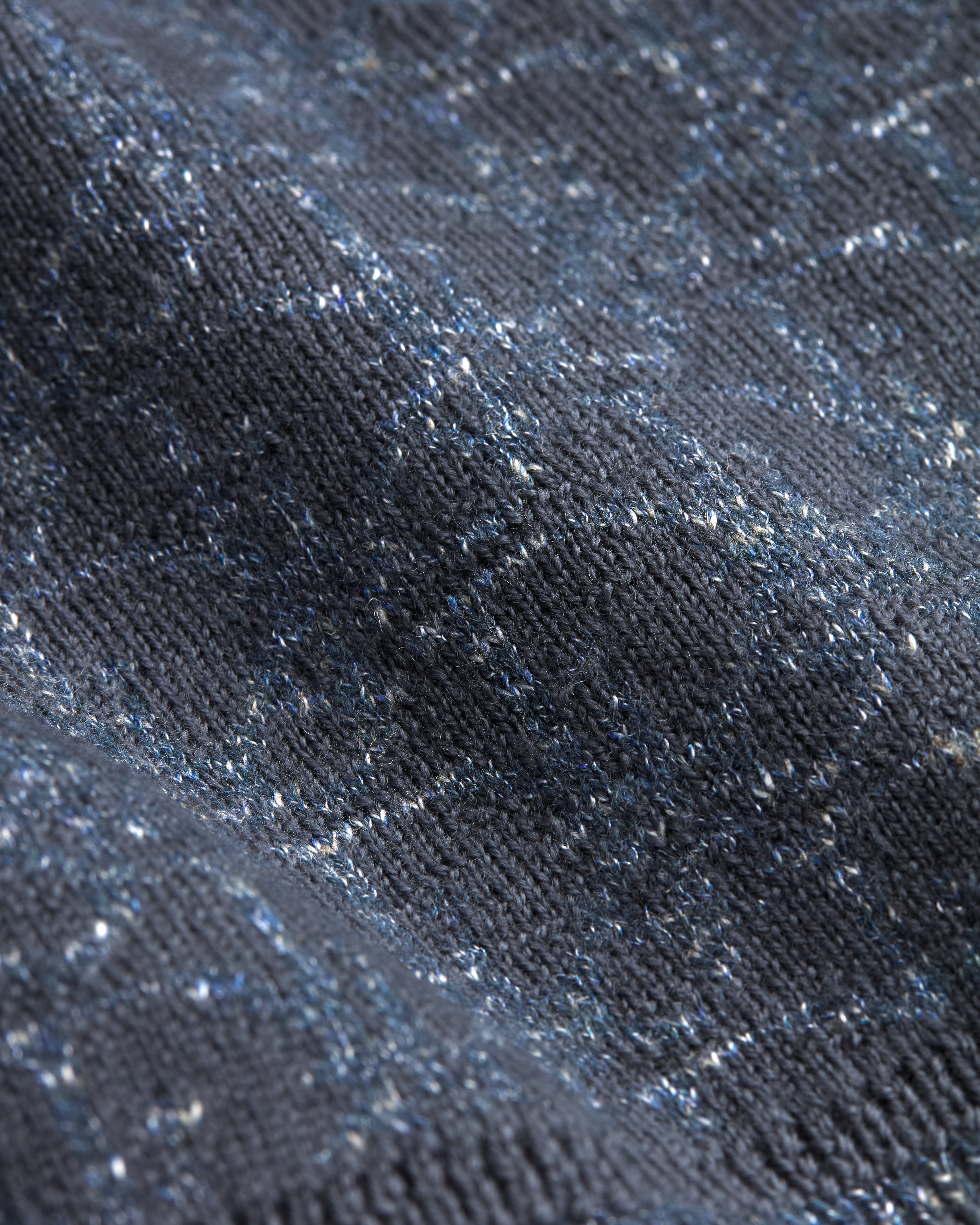 Cardigan für Babys Woll- und Leinenstrick aus Dior Oblique Jacquard in verblasstem Graublau E10