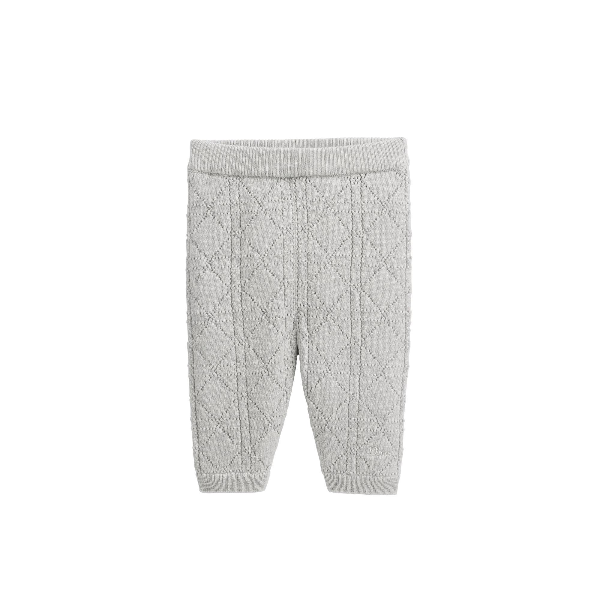 Newborn Gift Set Light Gray Openwork Cannage Cashmere Knit E03