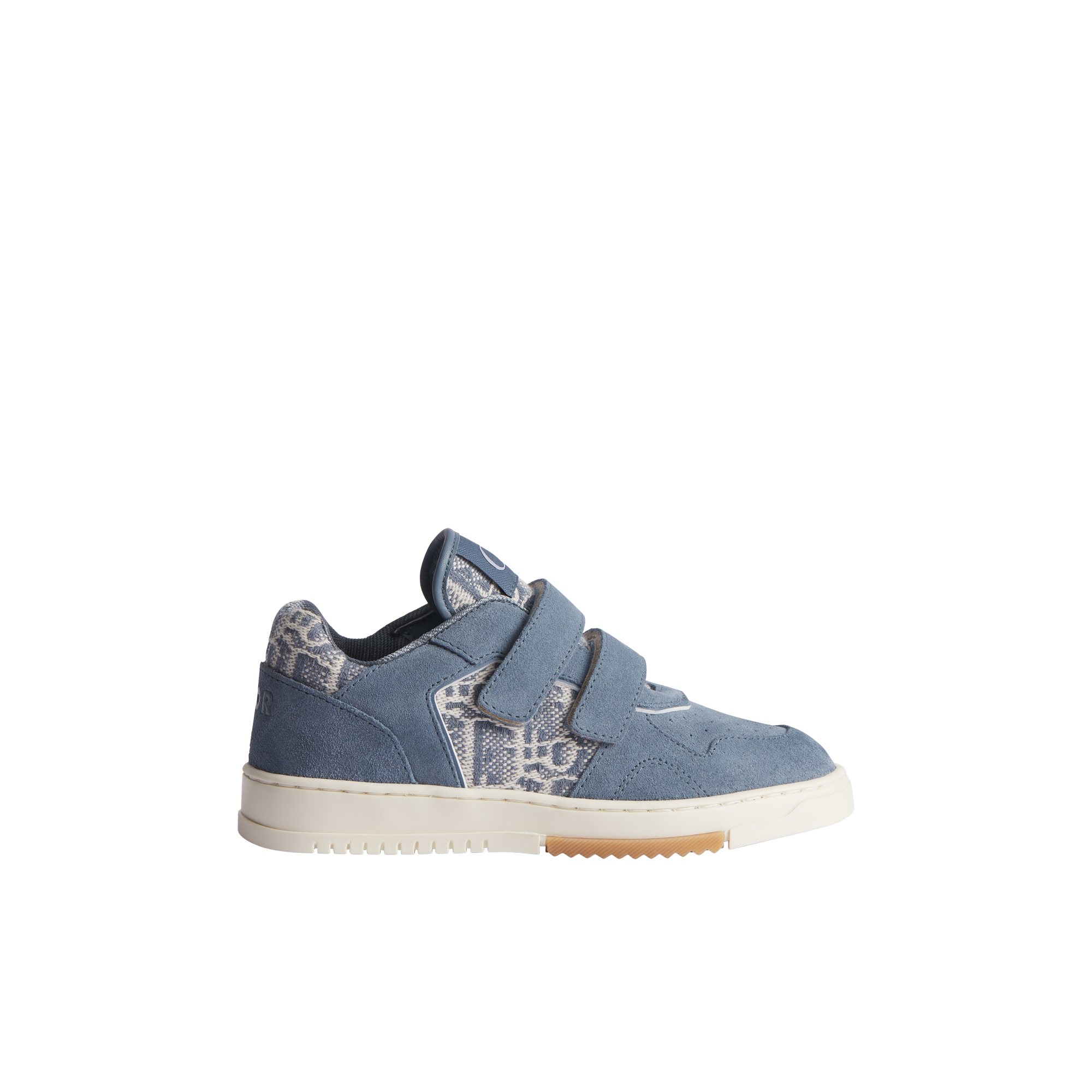 Little Kids' B27 Uptown Low-Top Sneaker Light Blue Suede Calfskin