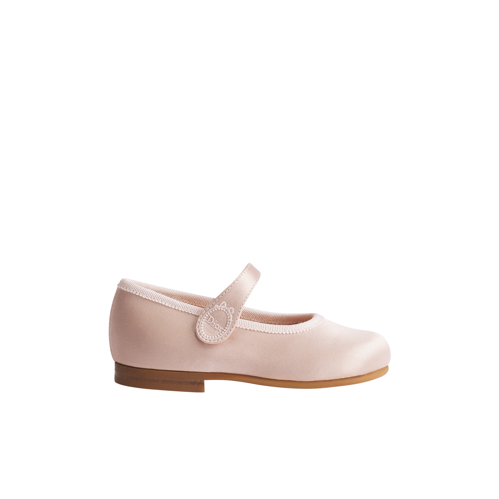 Baby Ballet Flat Pale Pink Satin E02