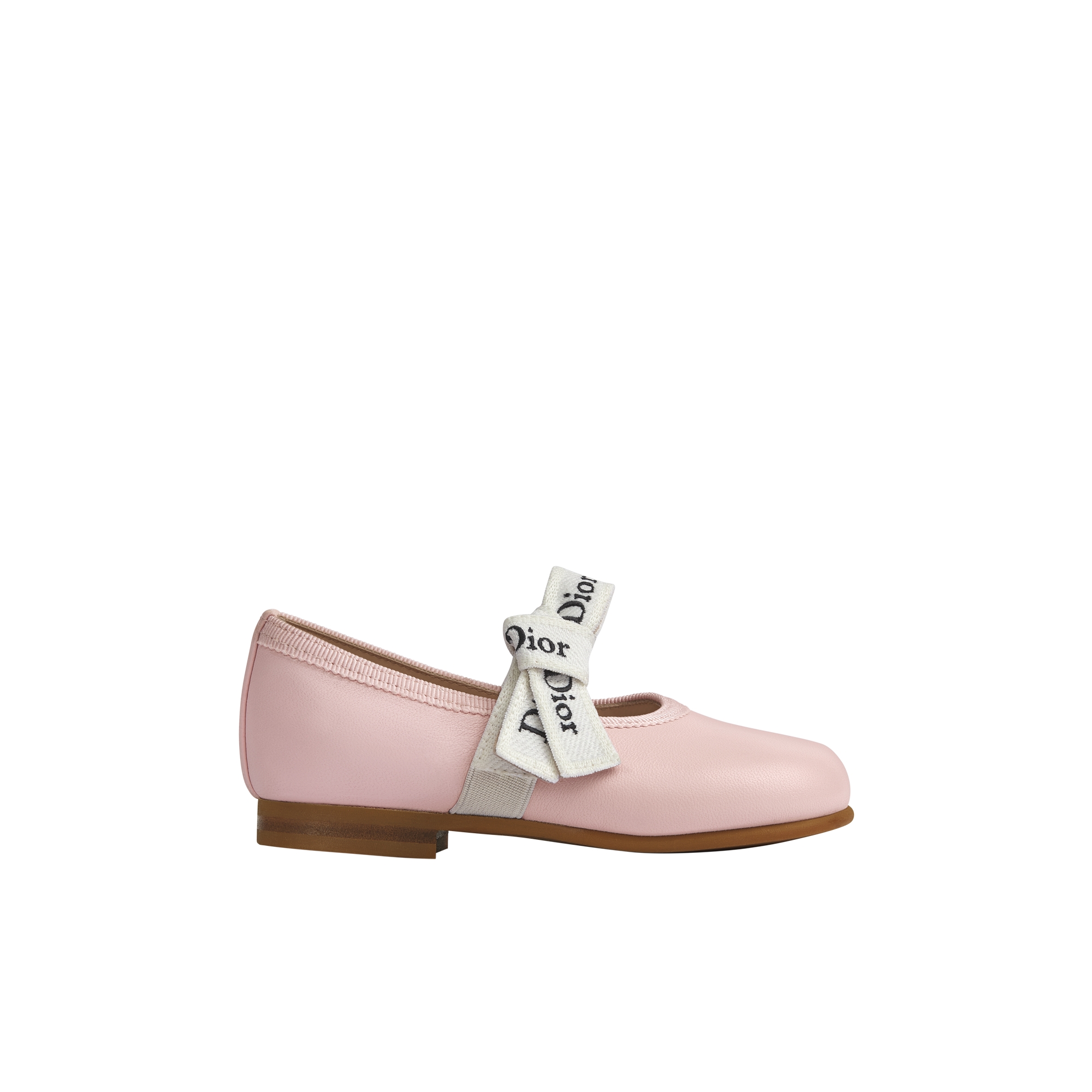 Baby J'Adior Ballet Flat Soupir Pink Lambskin E02
