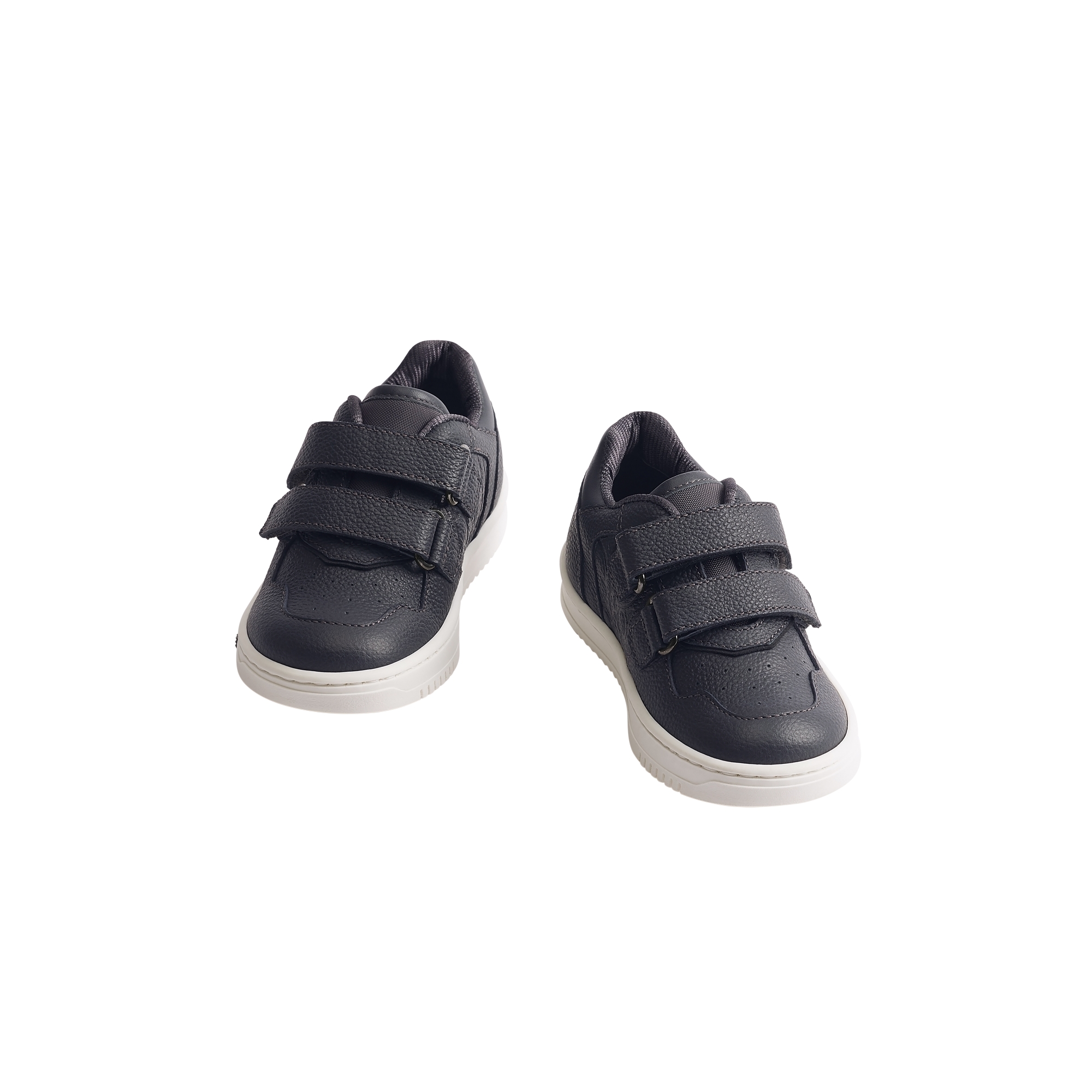 Baby B27 Uptown Low-Top Sneaker Deep Gray Grained Calfskin and Dior Gravity Leather E06