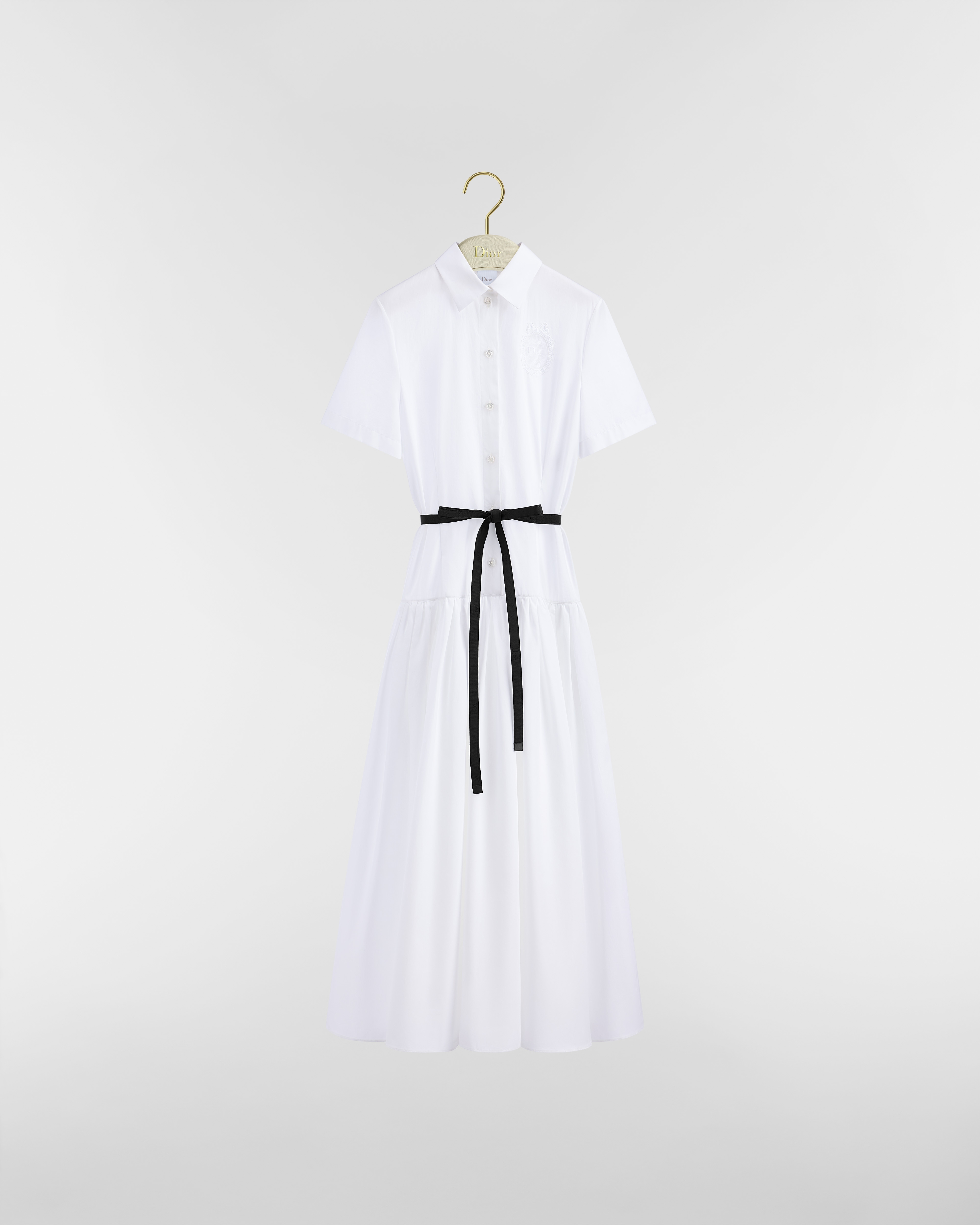Mid-Length Dior Médaillon Shirtdress