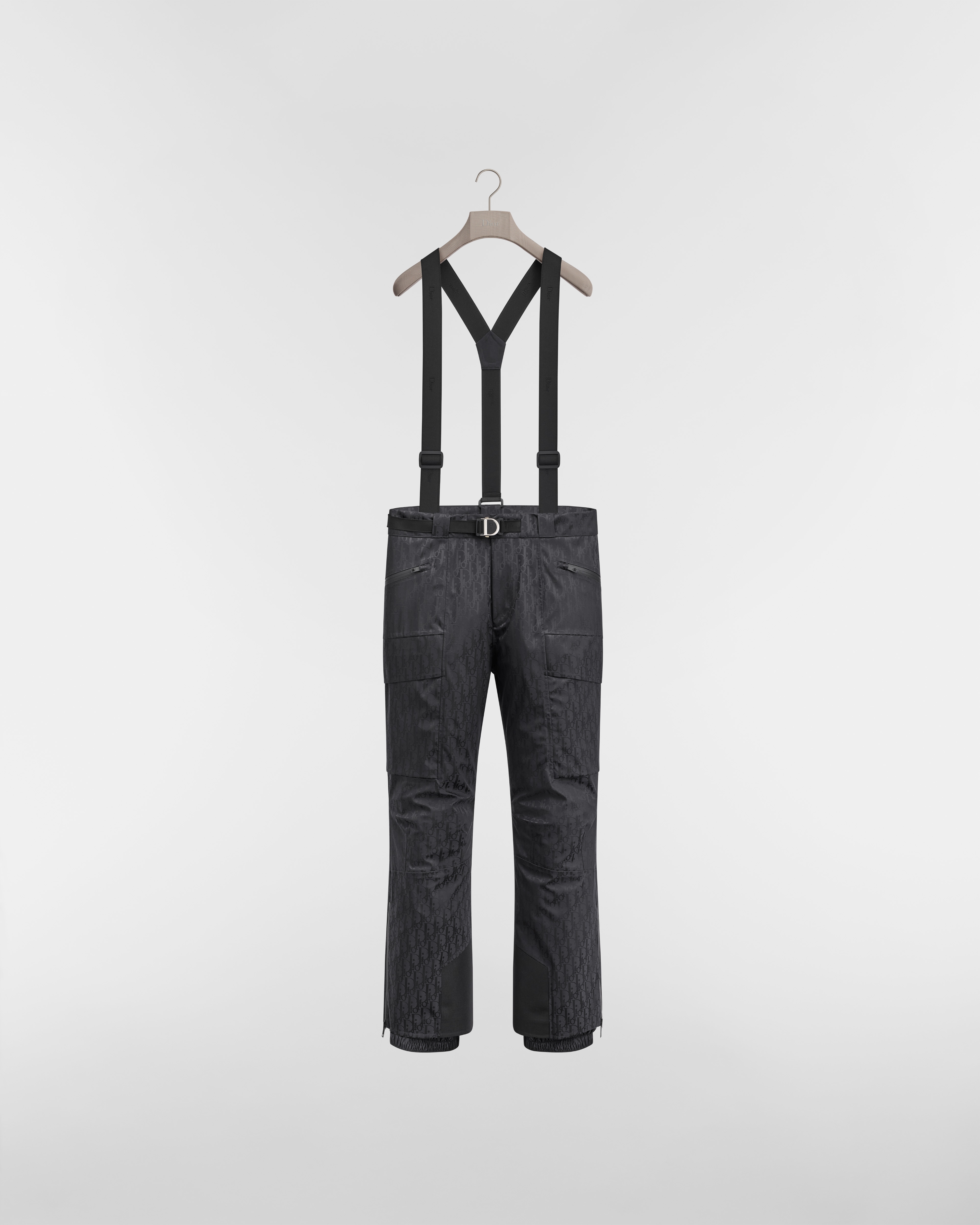 Pantalón de esquí DiorAlps Tejido técnico negro E01