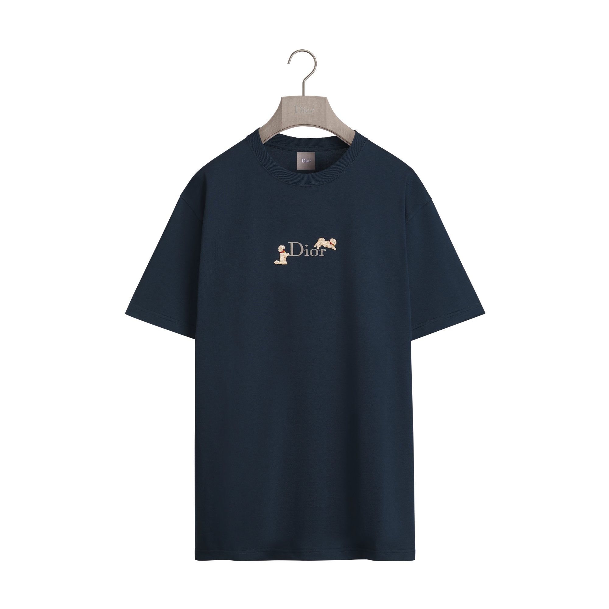  Baumwolljersey in Marineblau