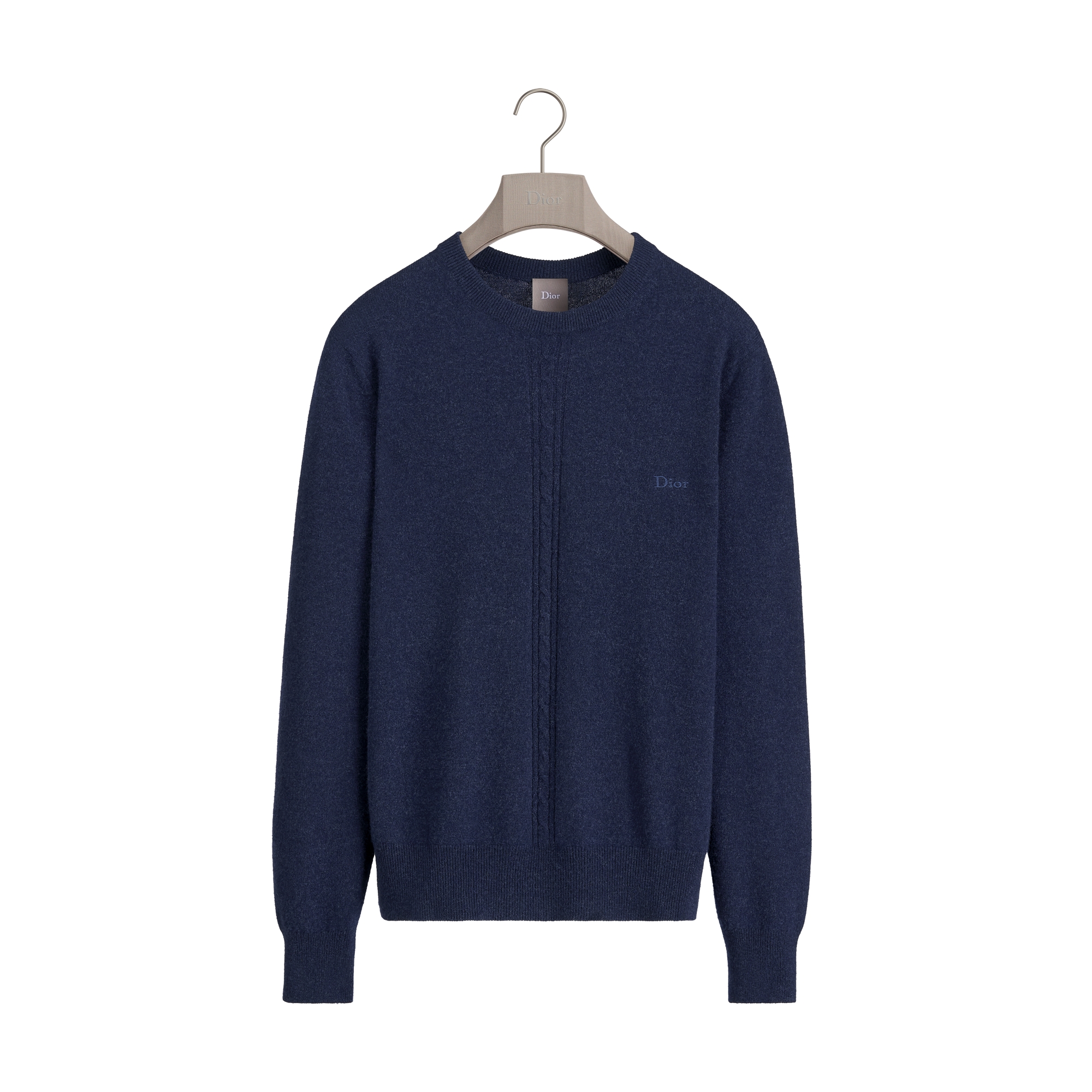  Jersey de cachemire bleu