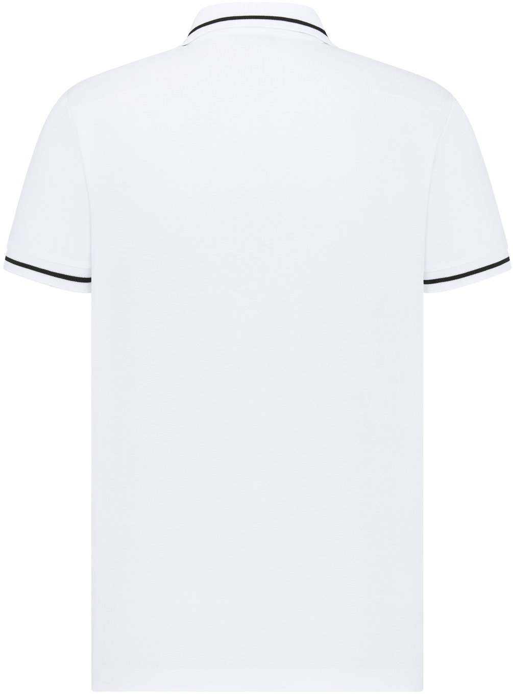 Polo Shirt with Bee Embroidery Back view