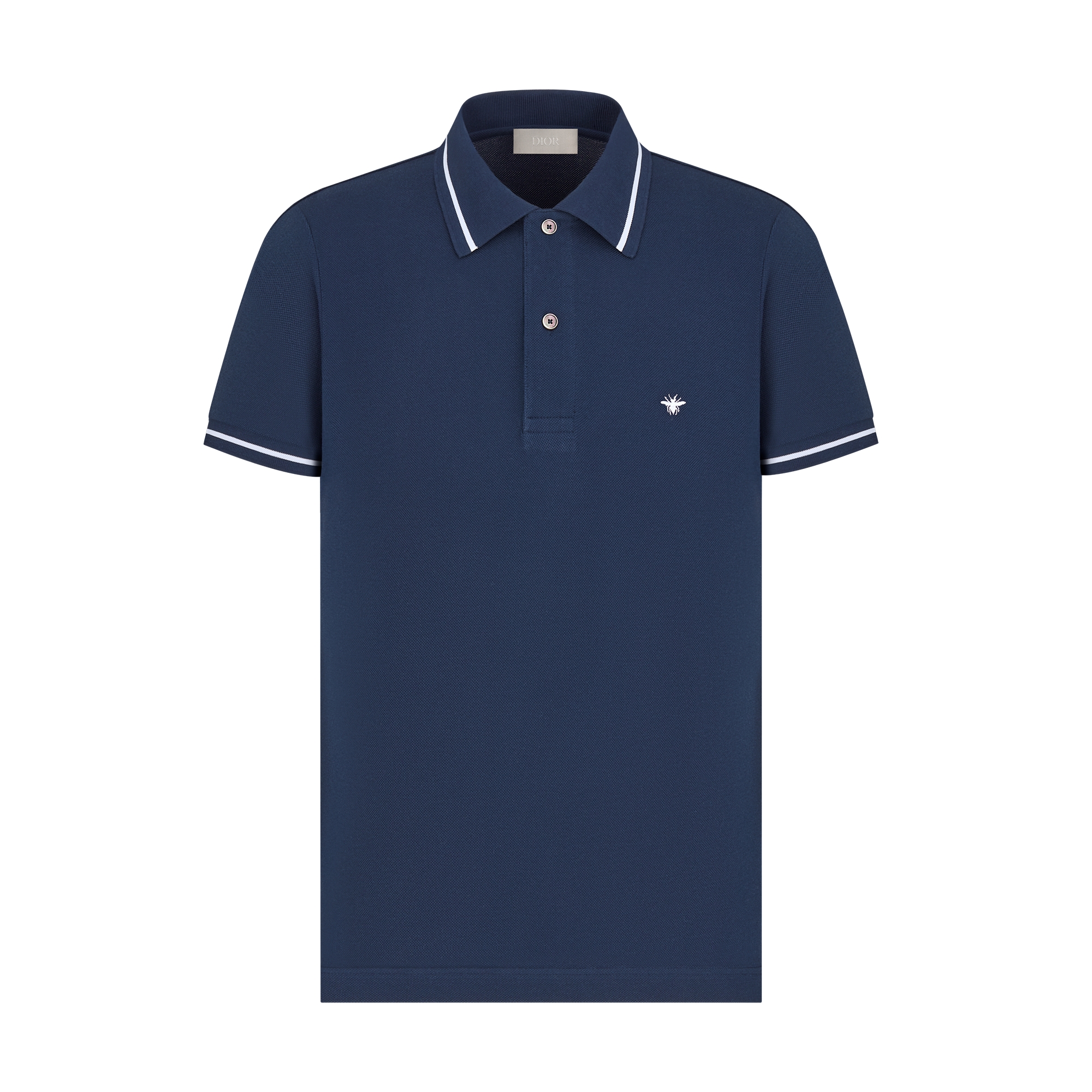  Navy Blue Cotton Piqué