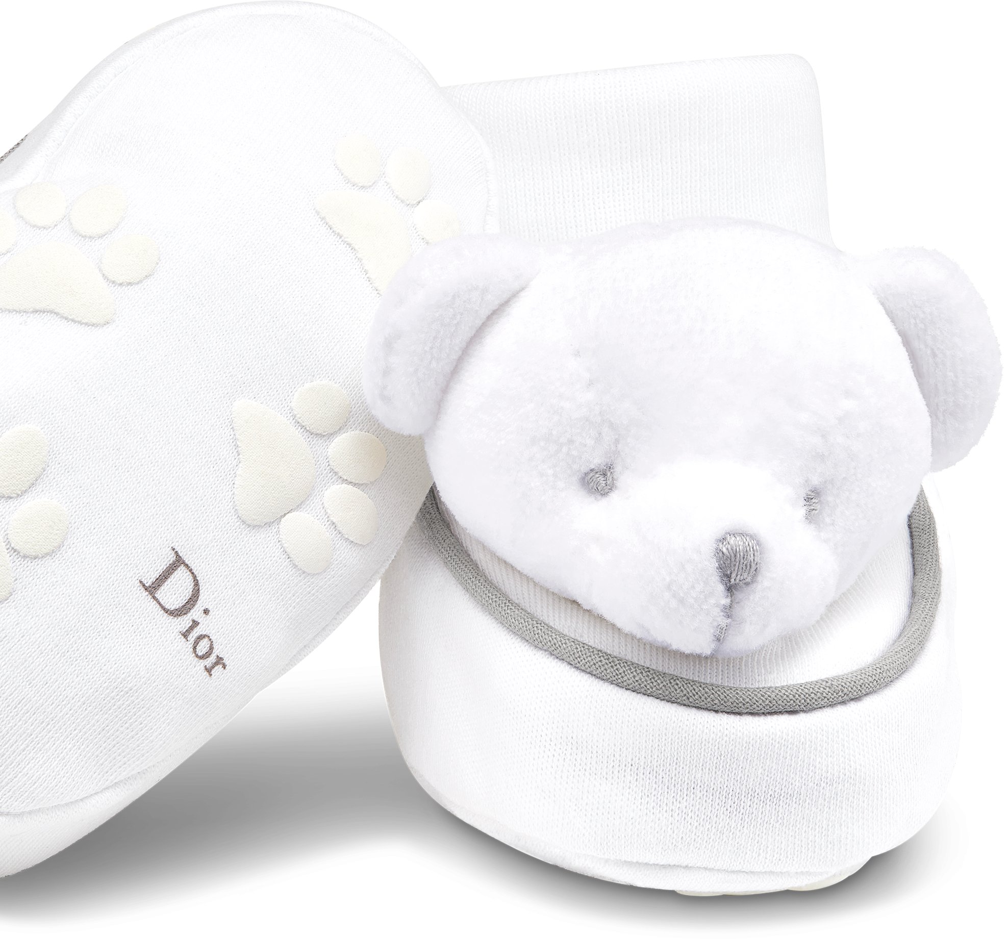 DIOR | Teddy Bear 出産祝いギフトセット フェイクファー・コットンインターロック・ベルベット テリーニット