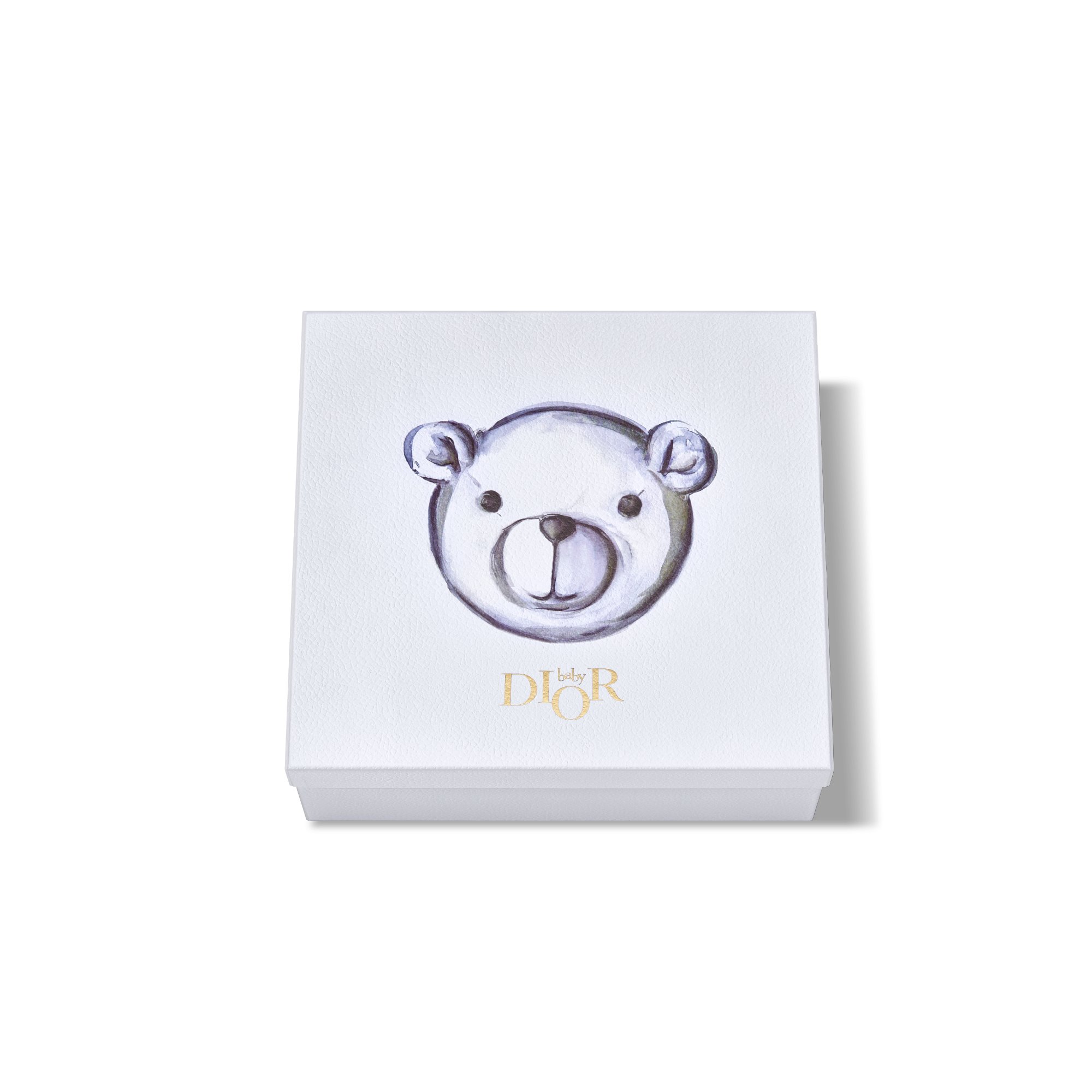 DIOR | Teddy Bear 出産祝いギフトセット フェイクファー・コットンインターロック・ベルベット テリーニット