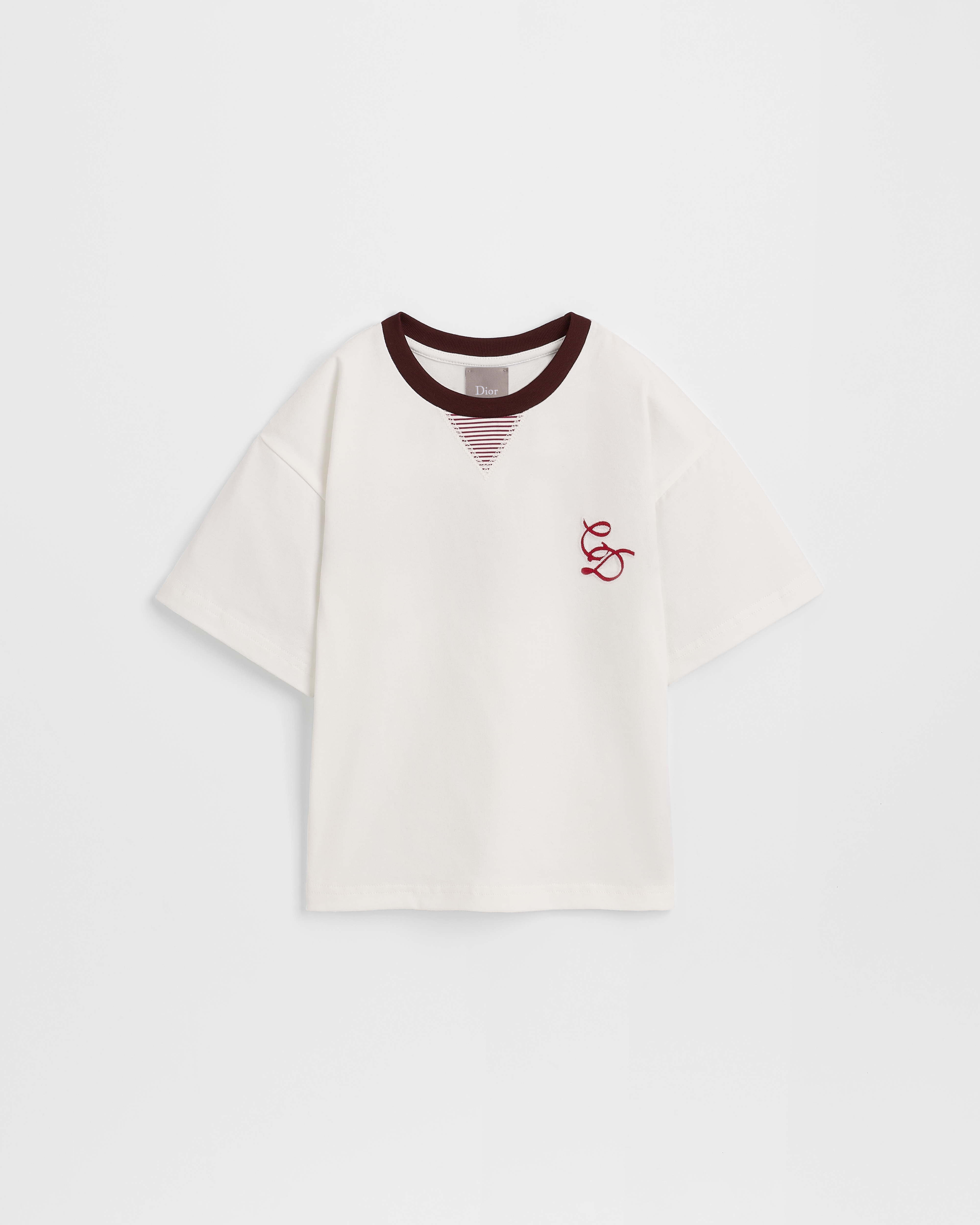 Kids' T-Shirt Ivory Cotton Jersey E01