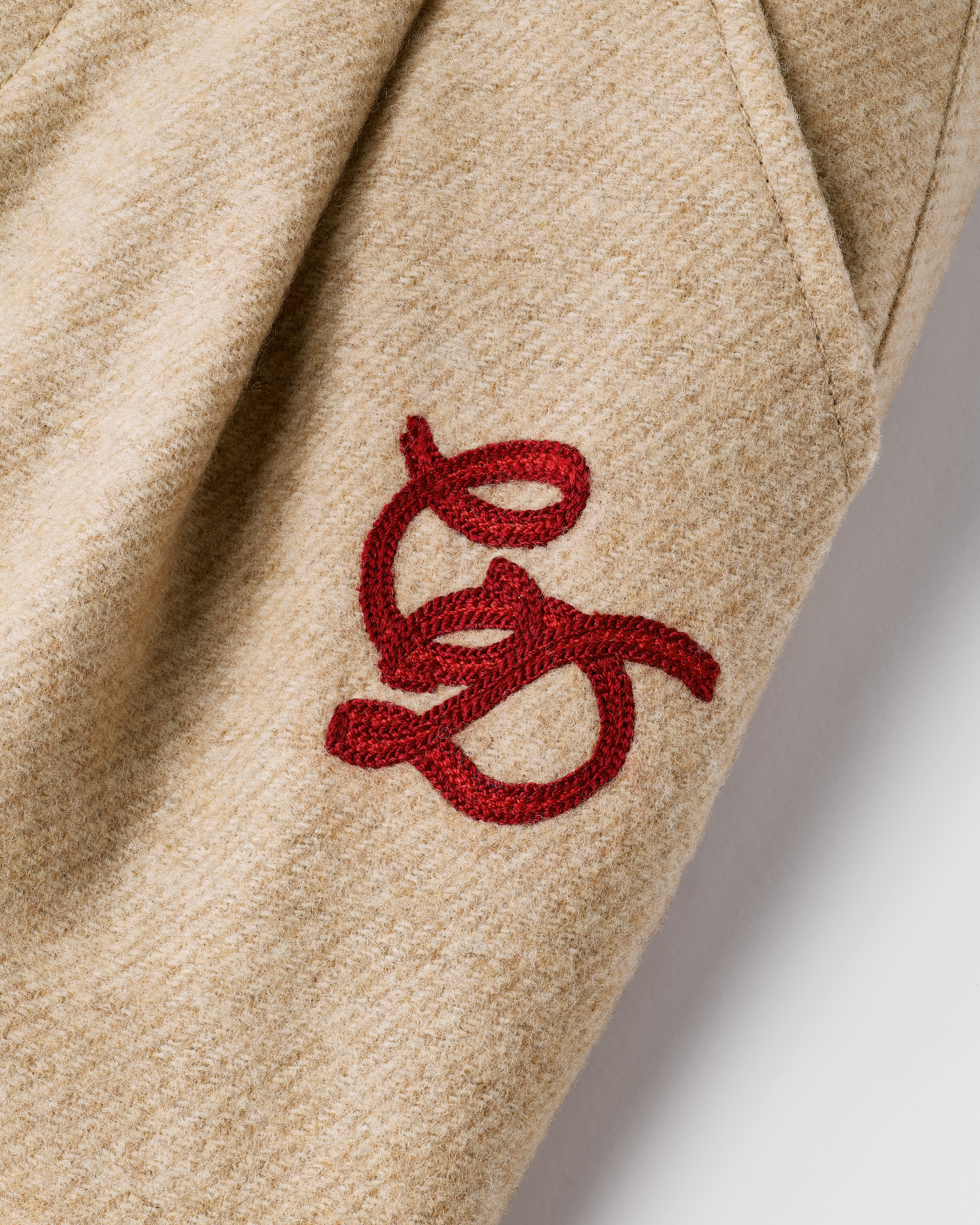 Baby Track Pants Beige Wool Blend | DIOR GB