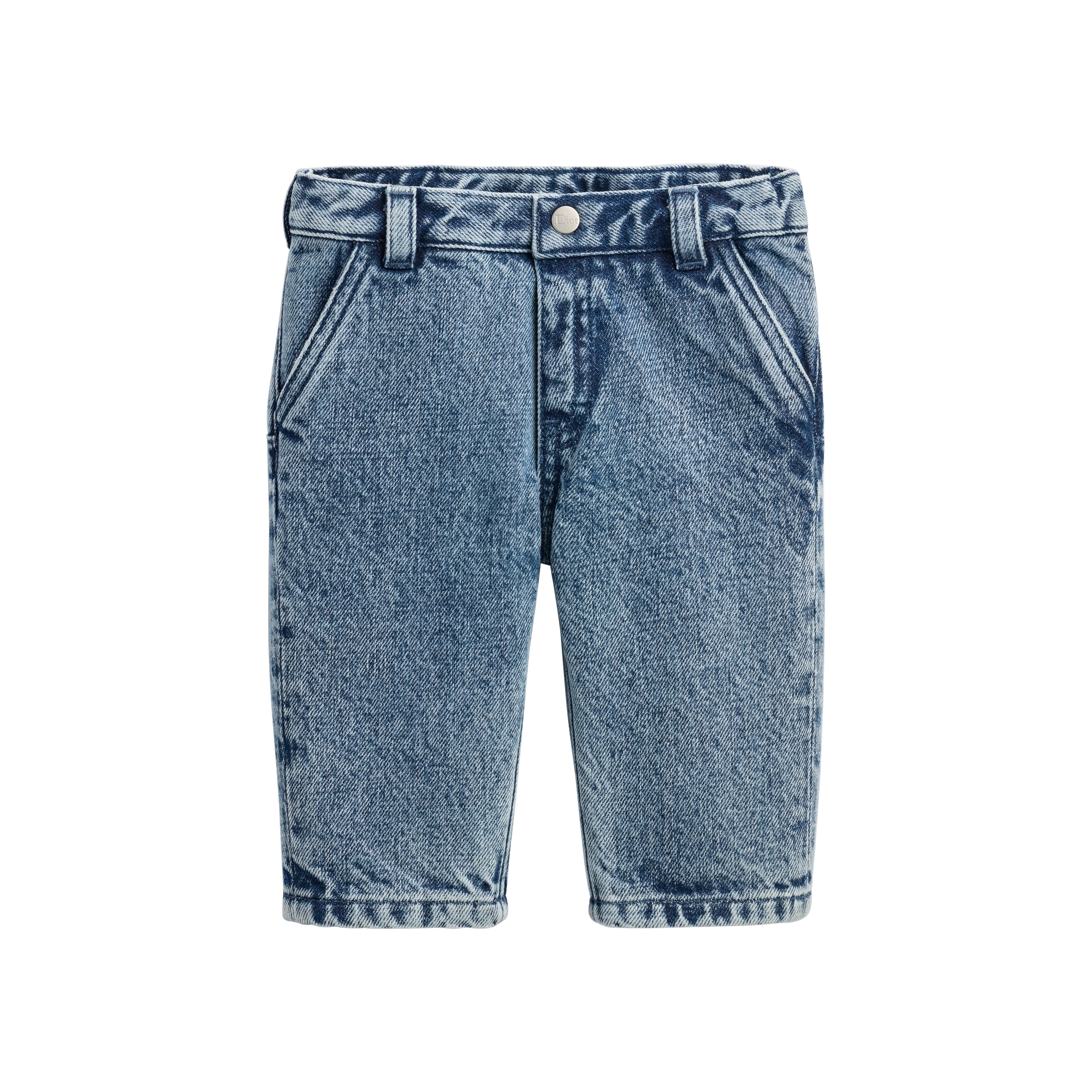 Baby Jeans Stonewashed Blue Cotton Denim E01