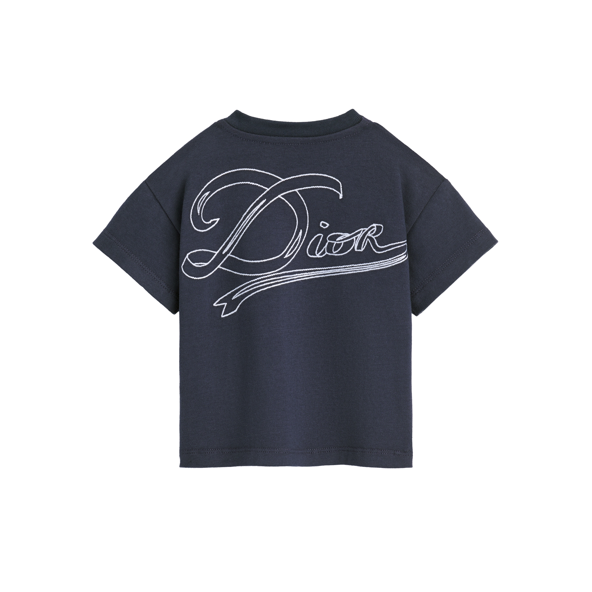 Baby T-Shirt Navy Blue Cotton Jersey E08