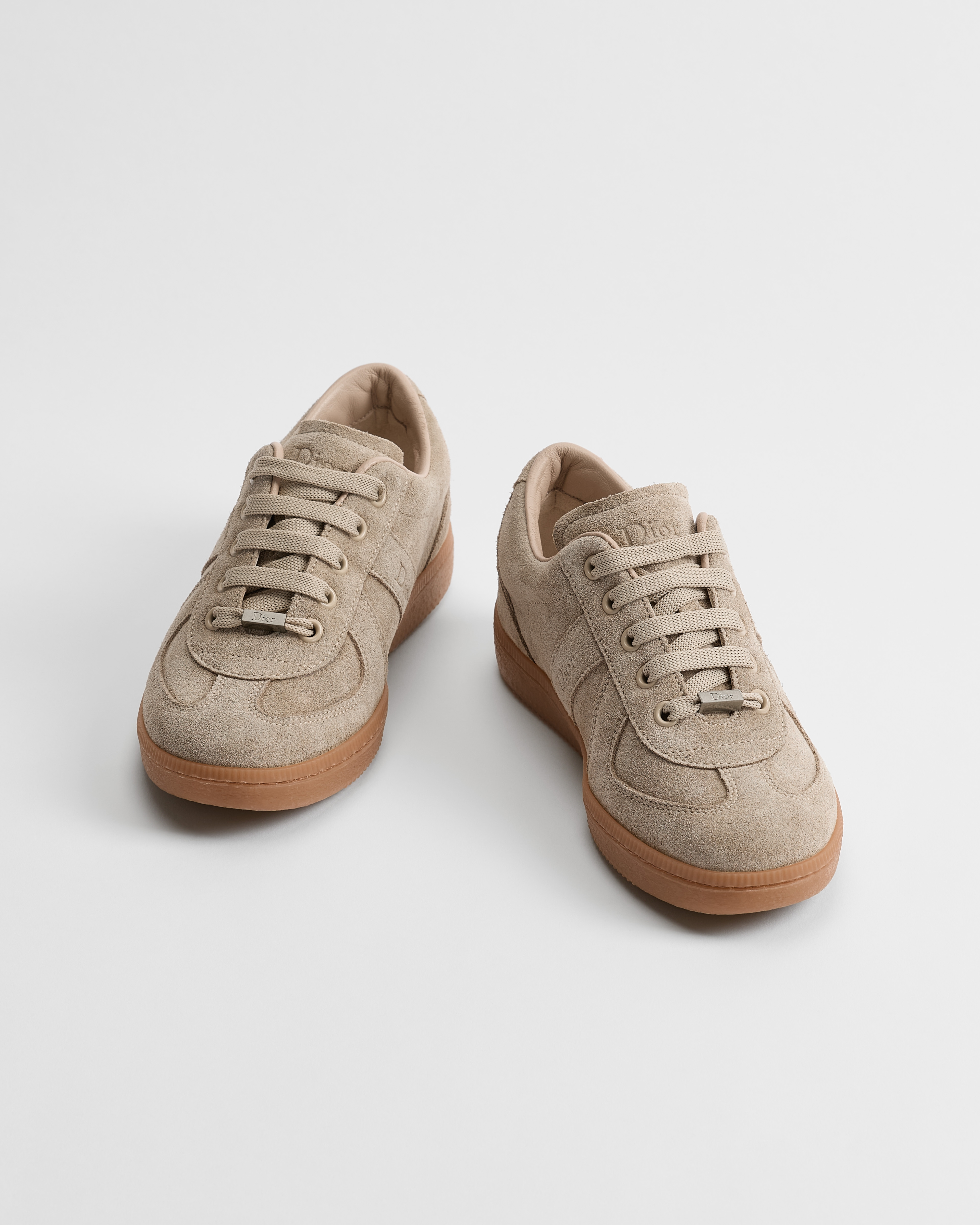 Kids' B01 Matchpoint Sneaker Beige Suede Calfskin E01