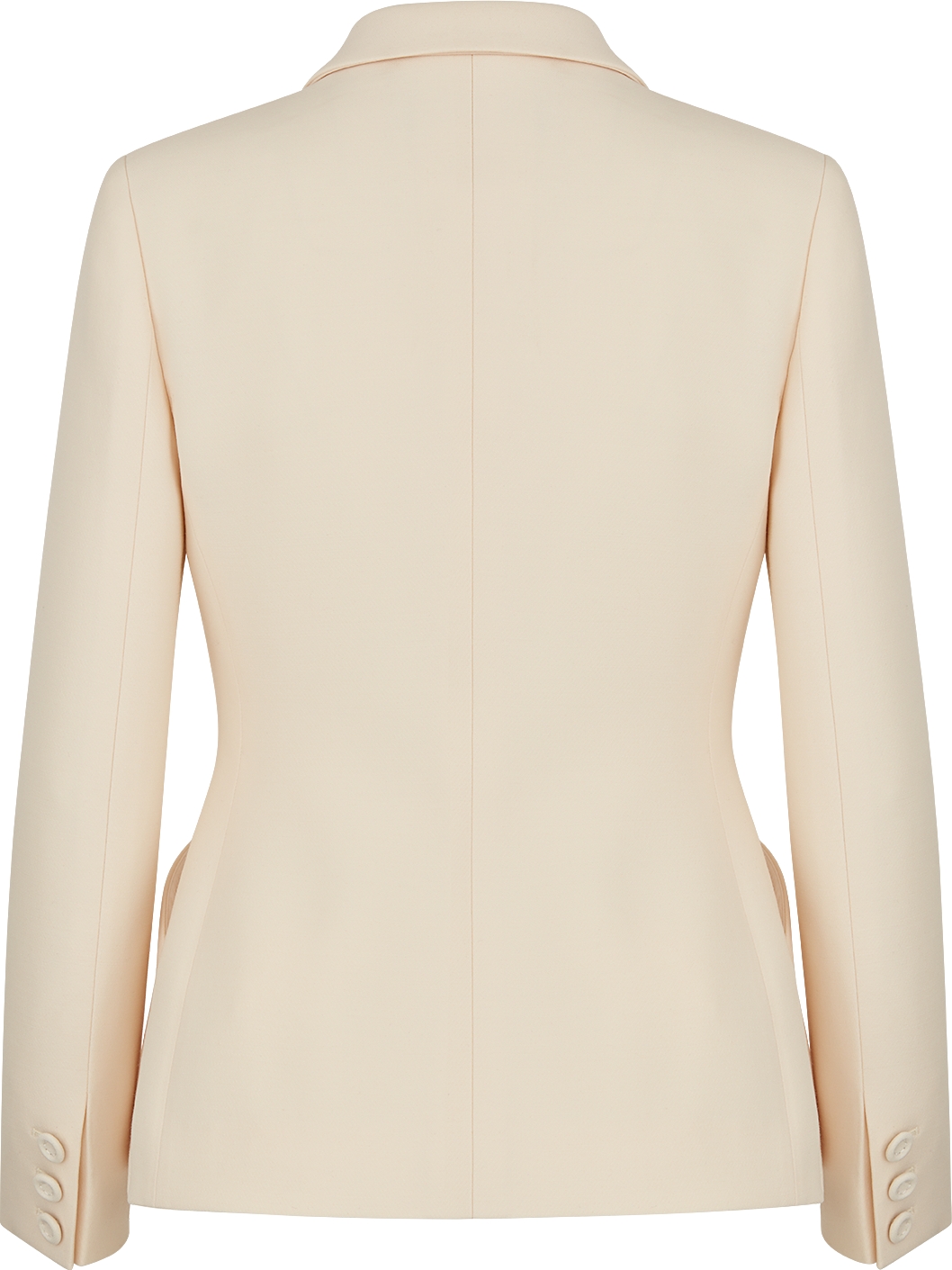 30 Montaigne Bar Jacket White Single Breasted Wool and Silk DIOR