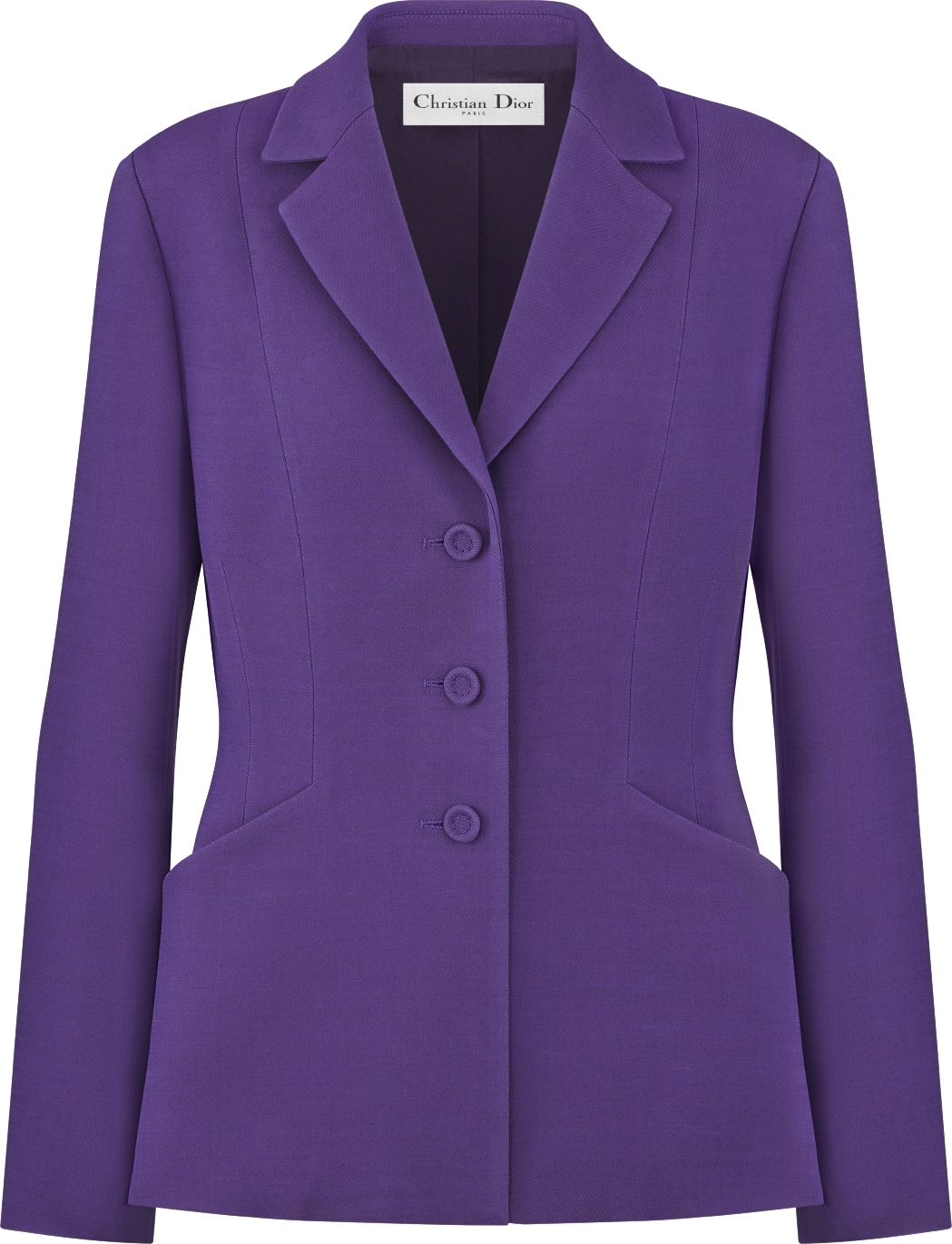 30 Montaigne Bar Jacket Purple Wool and Silk | DIOR