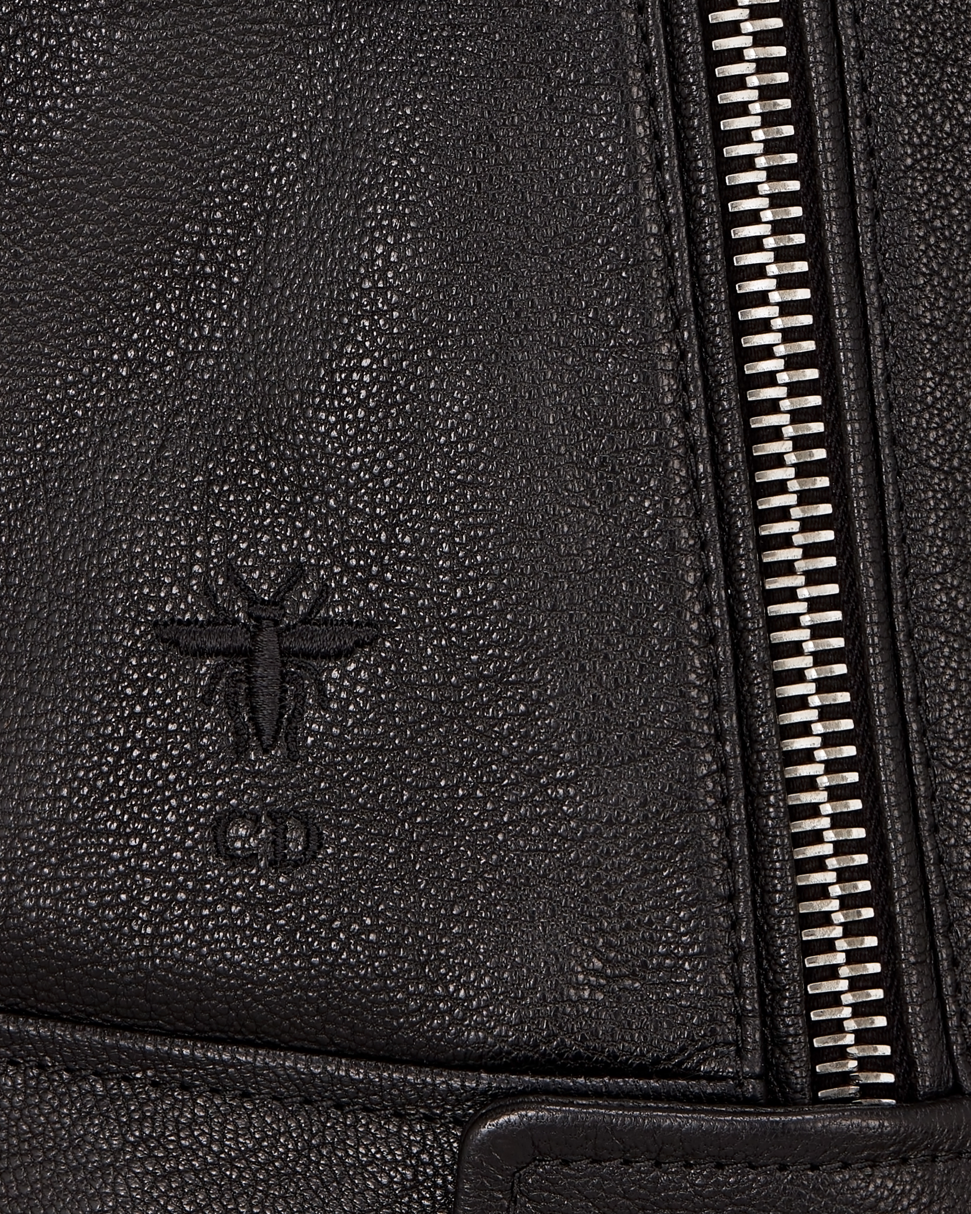 Biker Jacket Black Goatskin E09