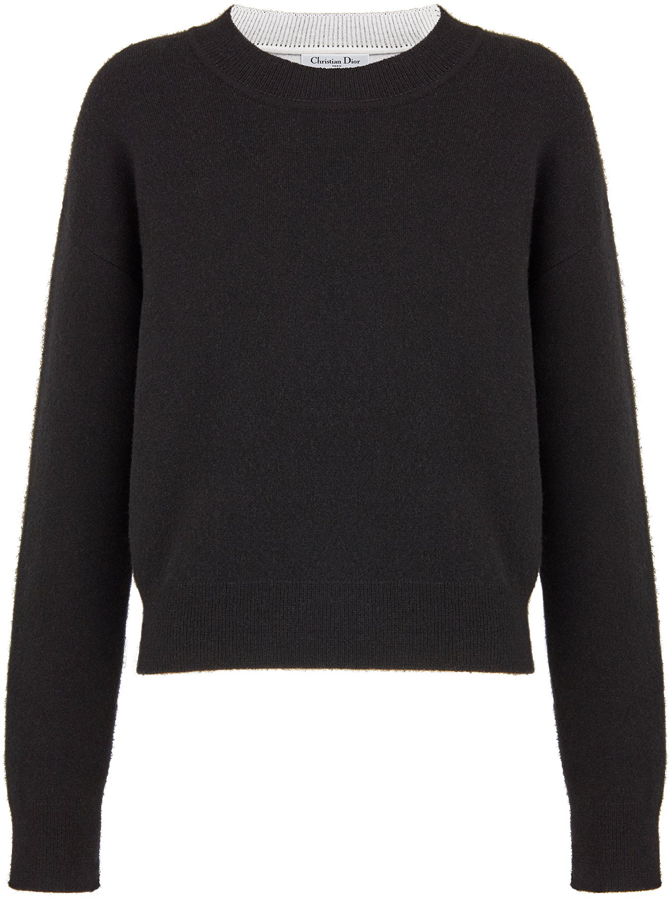 J'Adior 8 Boxy Sweater Gray Cashmere | DIOR