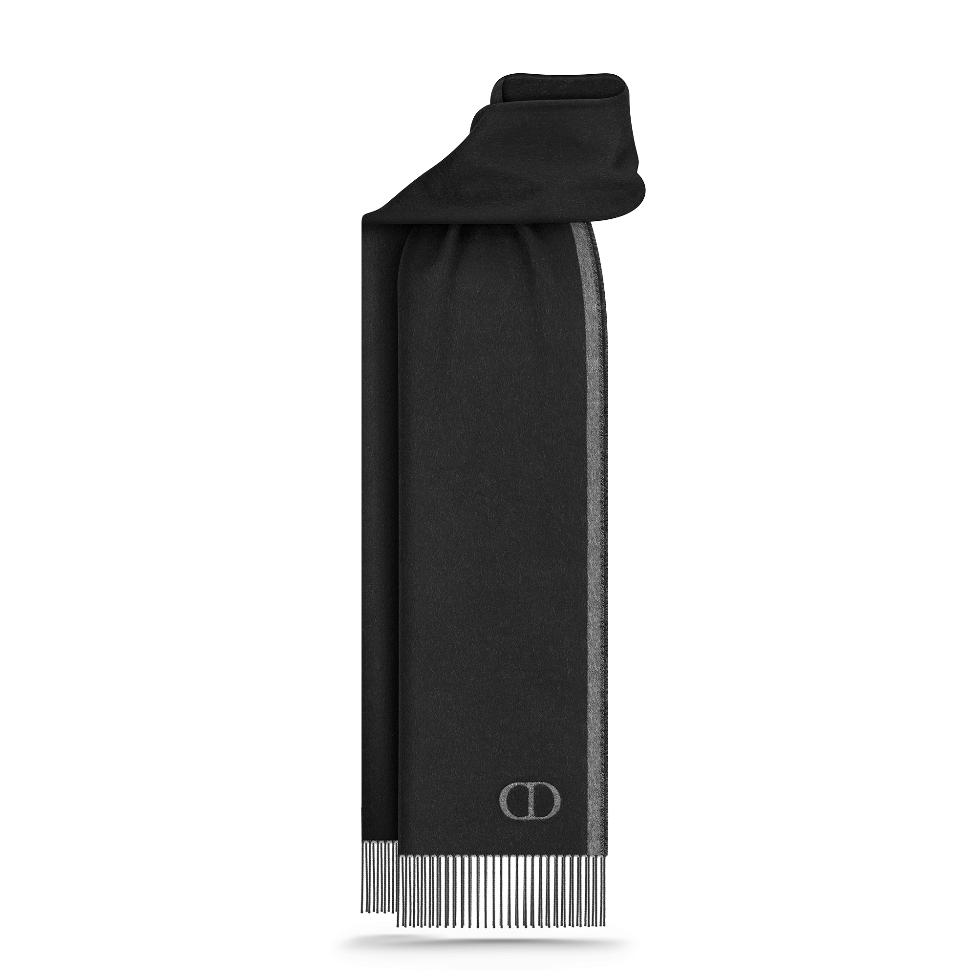  Black and Gray Silk