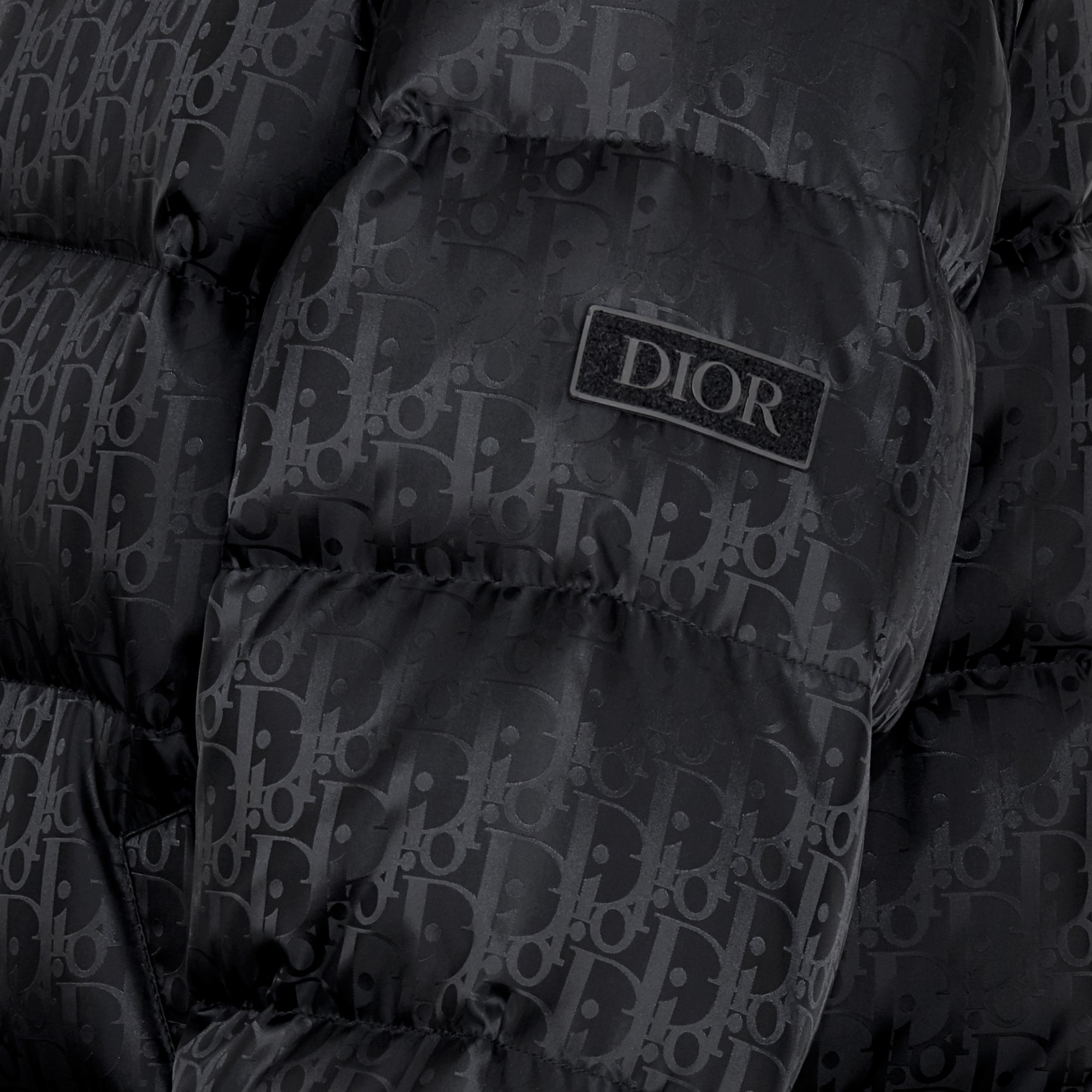 Dior Oblique Puffer Jacket Detailed view