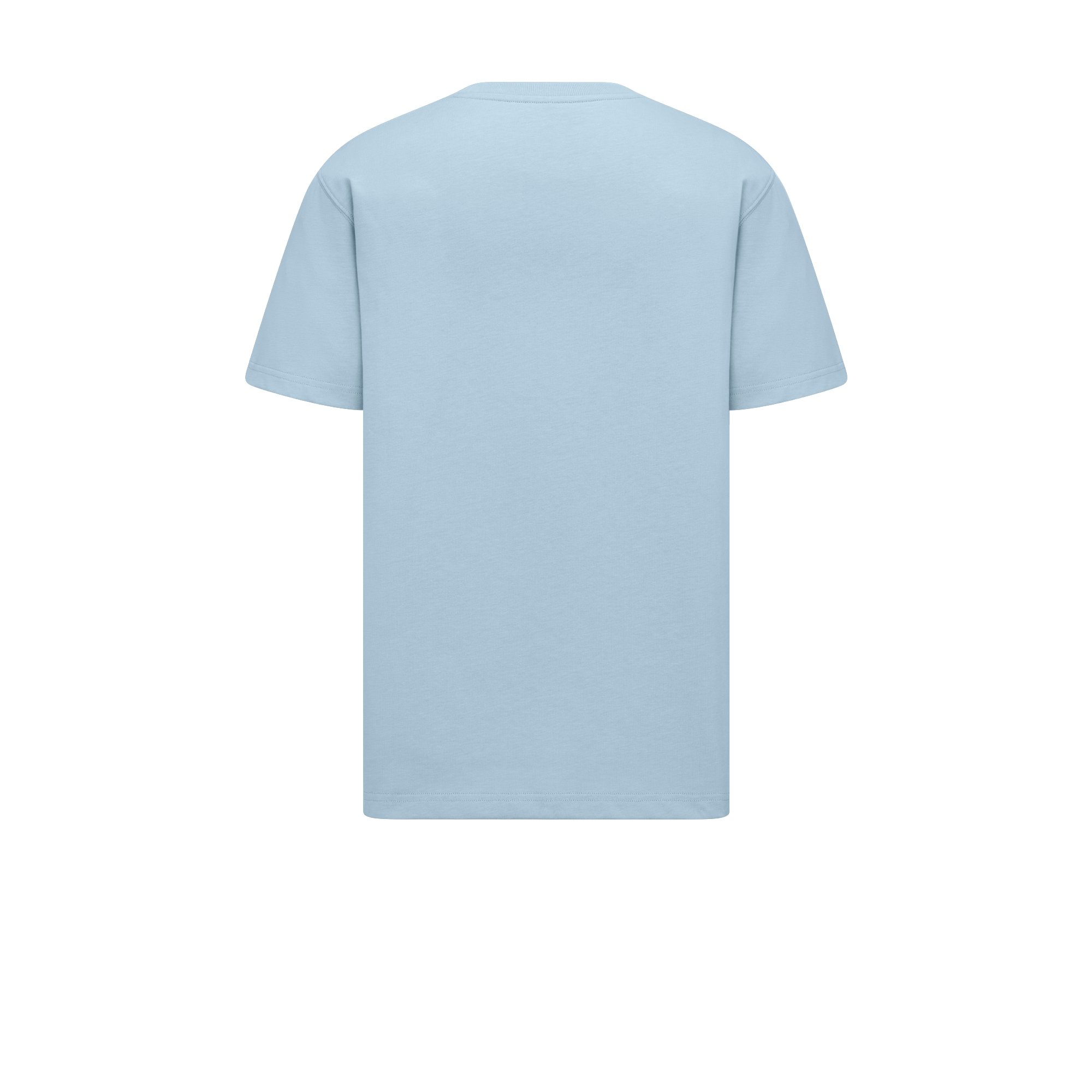 CD Icon T-Shirt, Relaxed Fit Blue Cotton Jersey E08