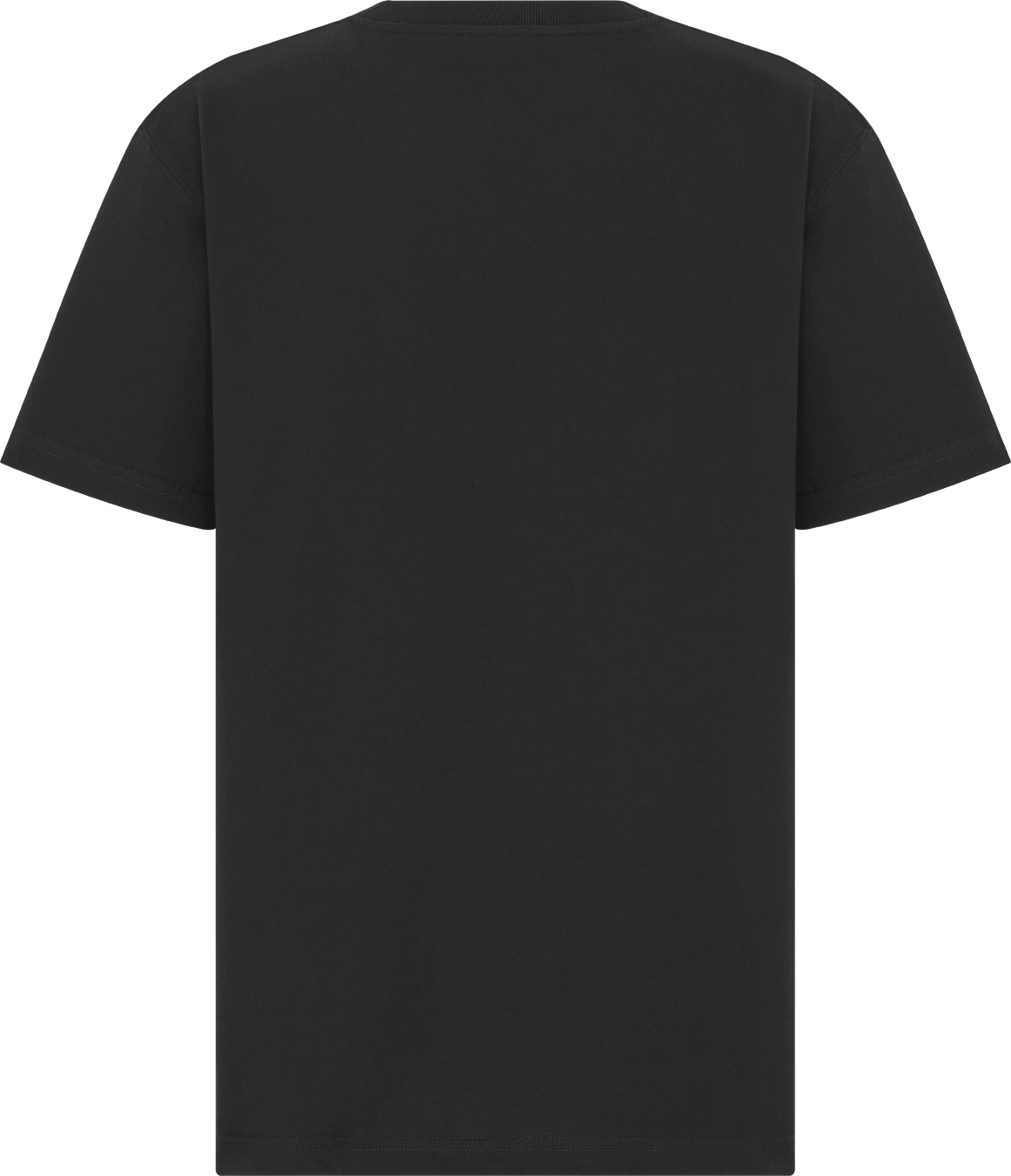 CD Icon Relaxed Fit T Shirt Black Cotton Jersey DIOR