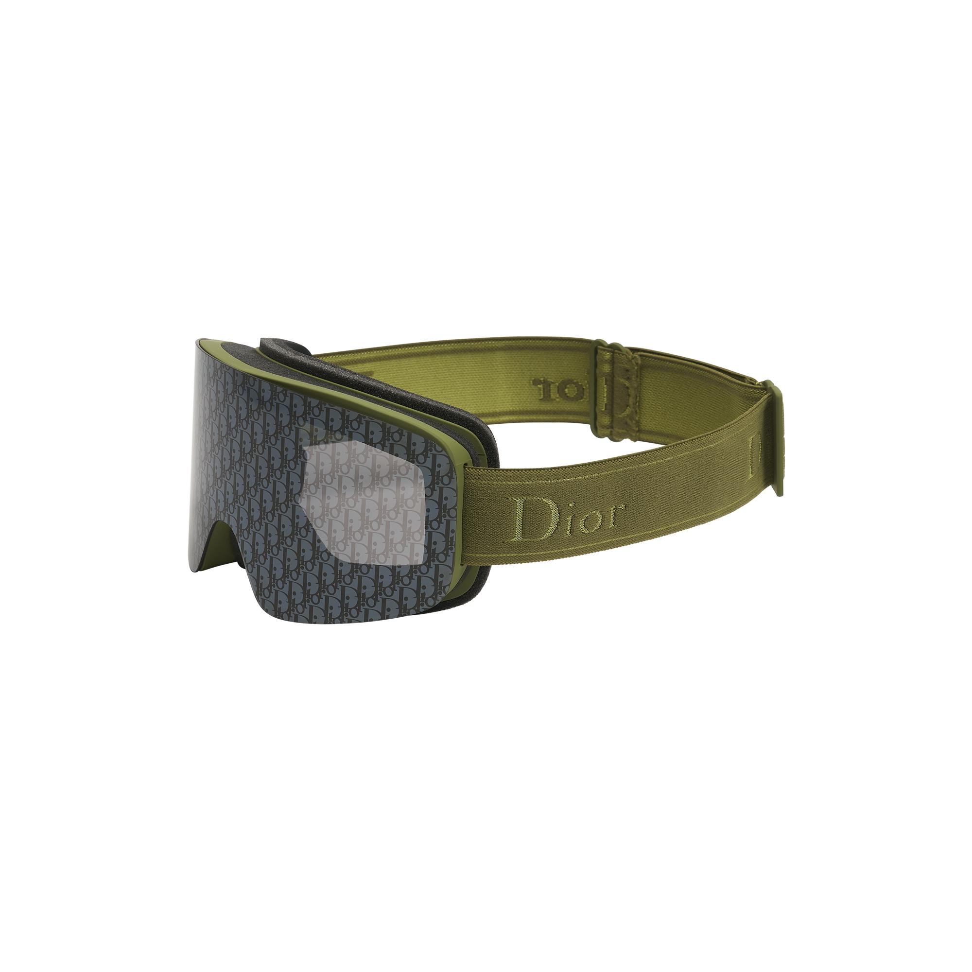  Skibrille in mattem Grün