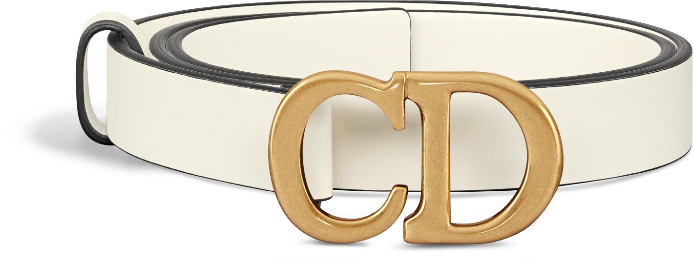 Saddle Belt Latte Ultrasoft Calfskin 20 MM DIOR