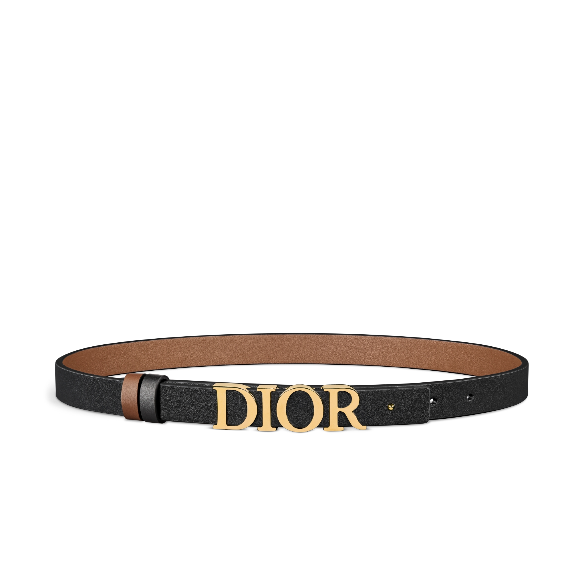 DIOR | D-Dream リバーシブルベルト 20mm スムースカーフスキン