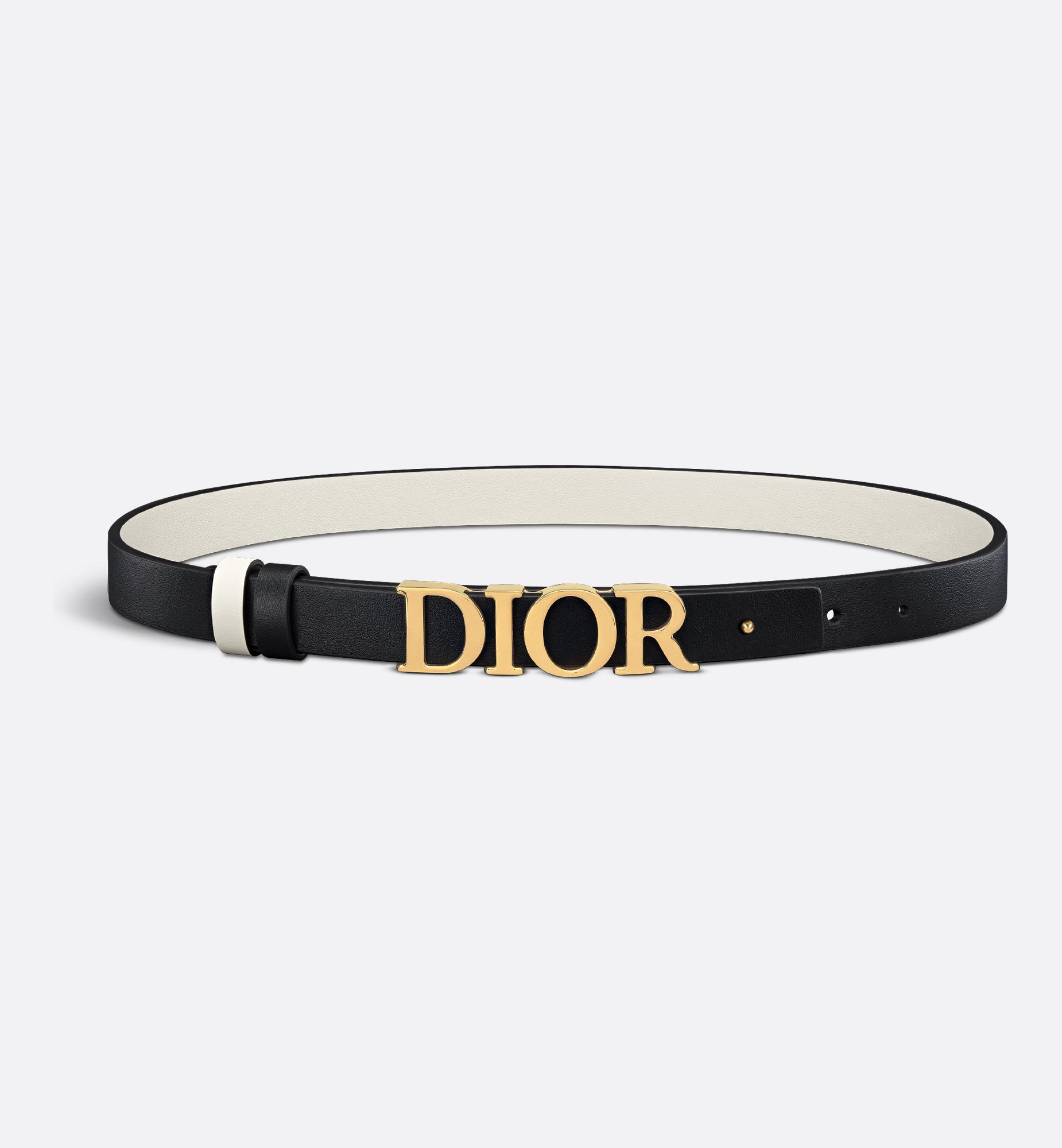 DIOR | D-Dream リバーシブルベルト 20mm スムースカーフスキン DIOR | D-Dream リバーシブルベルト 20mm スムースカーフスキン