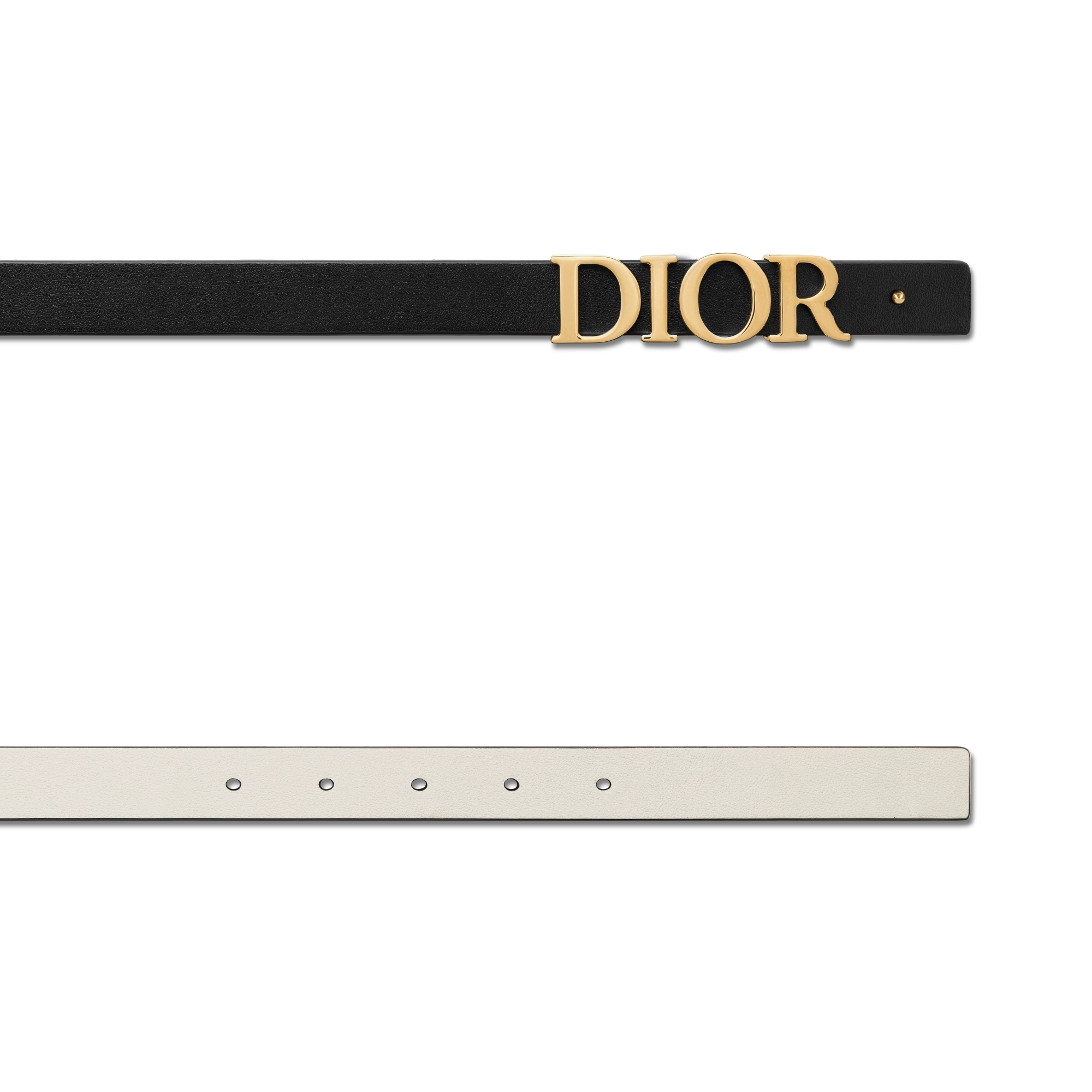DIOR | D-Dream リバーシブルベルト 20mm スムースカーフスキン 