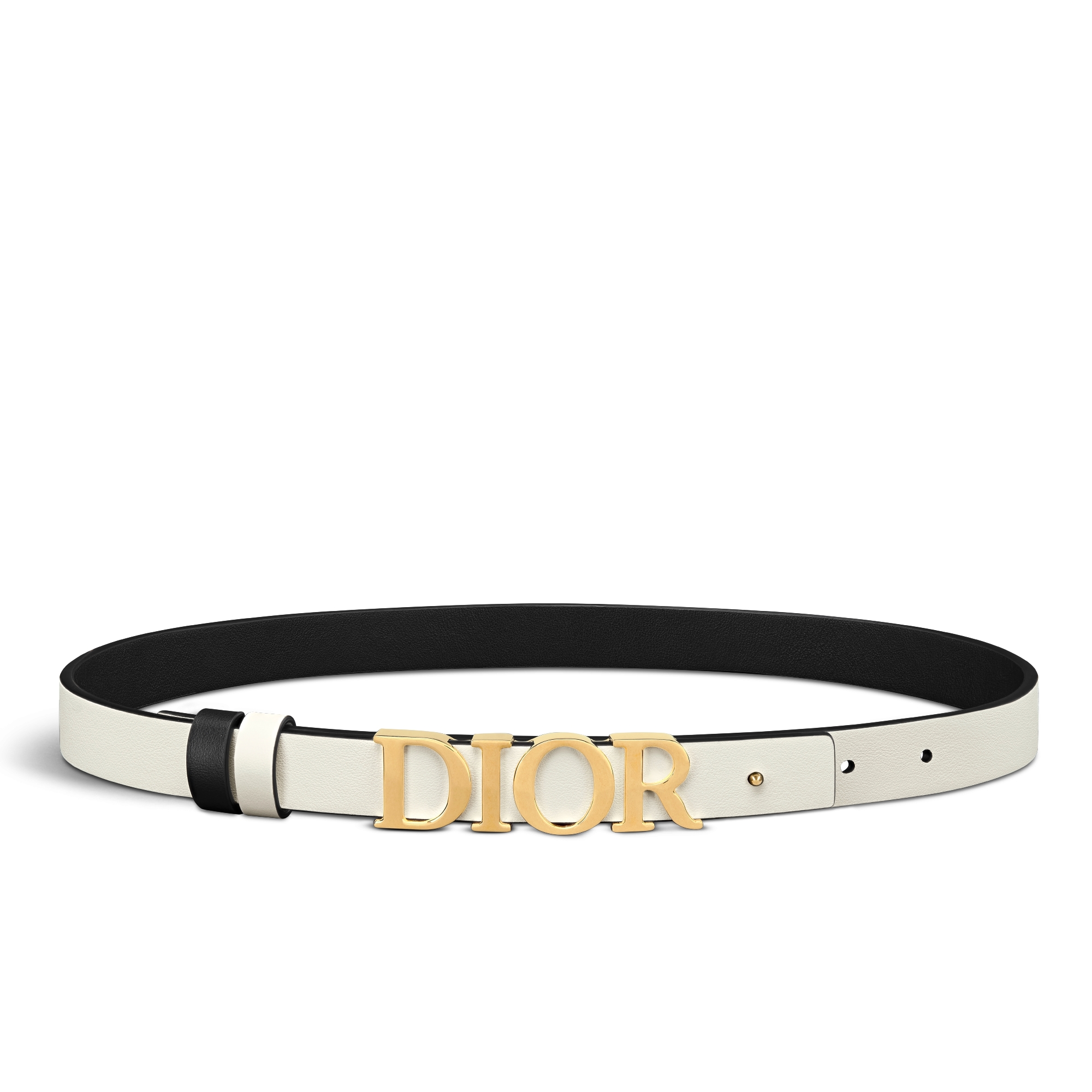 DIOR | D-Dream リバーシブルベルト 20mm スムースカーフスキン 