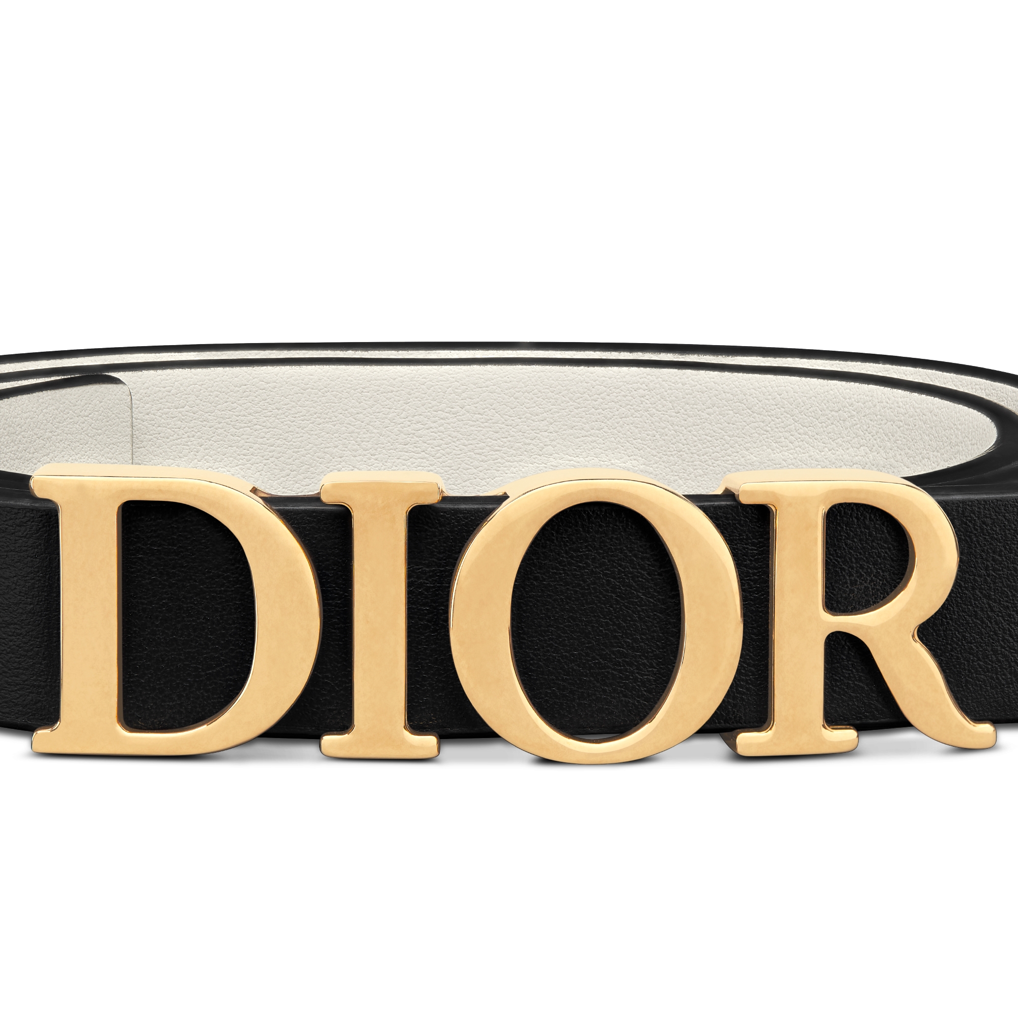 Dior ベルト ブラック ゴールド 46/115 Dior ベルト ブラック ゴールド 46/115