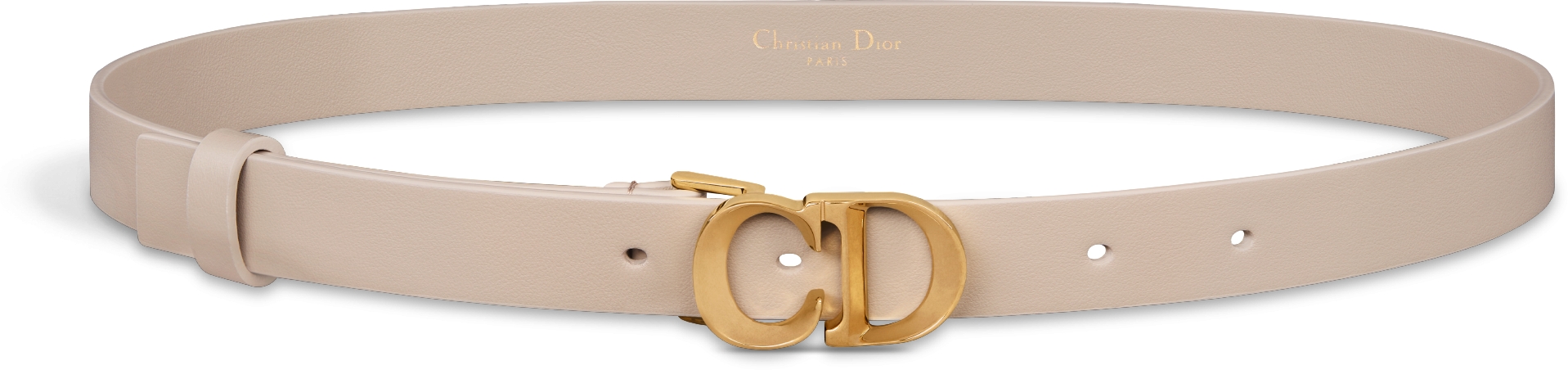 C est Dior Belt Black Smooth Calfskin 20 MM DIOR