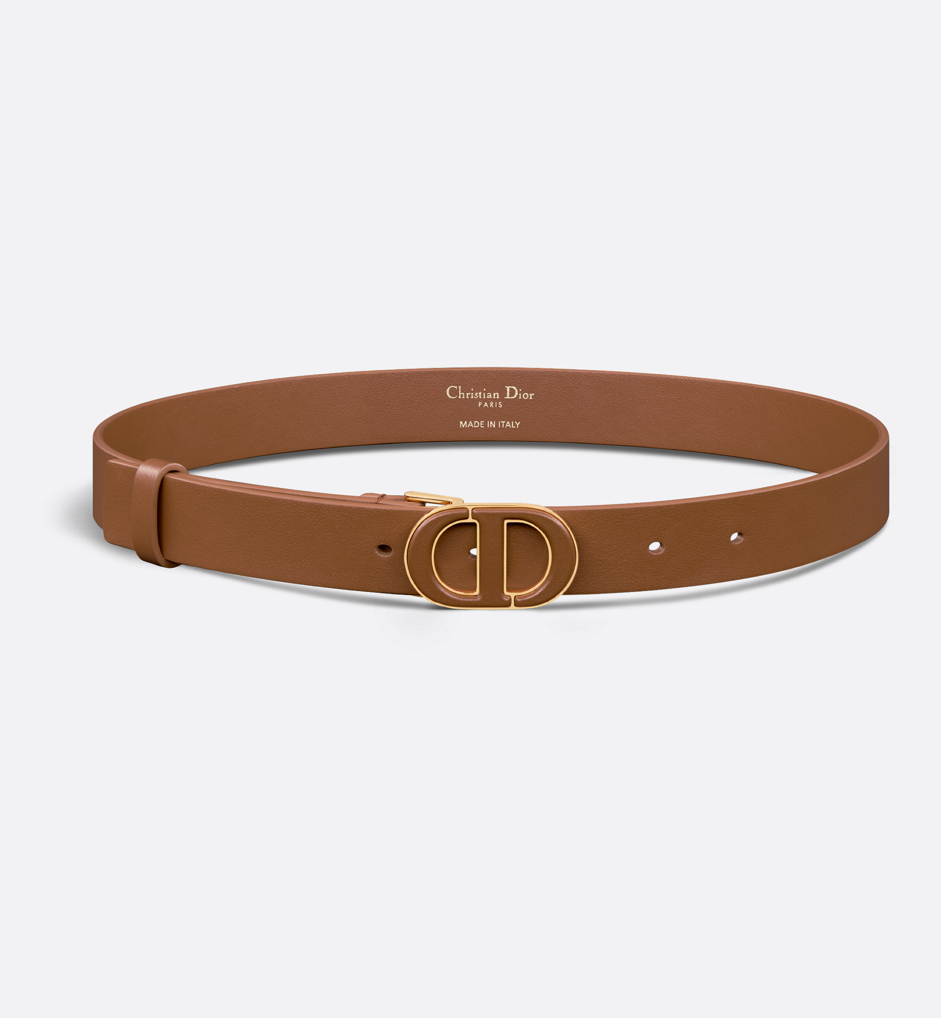 DIOR | 30 Montaigne ベルト 25mm スムースカーフスキン DIOR | 30 Montaigne ベルト 25mm スムースカーフスキン