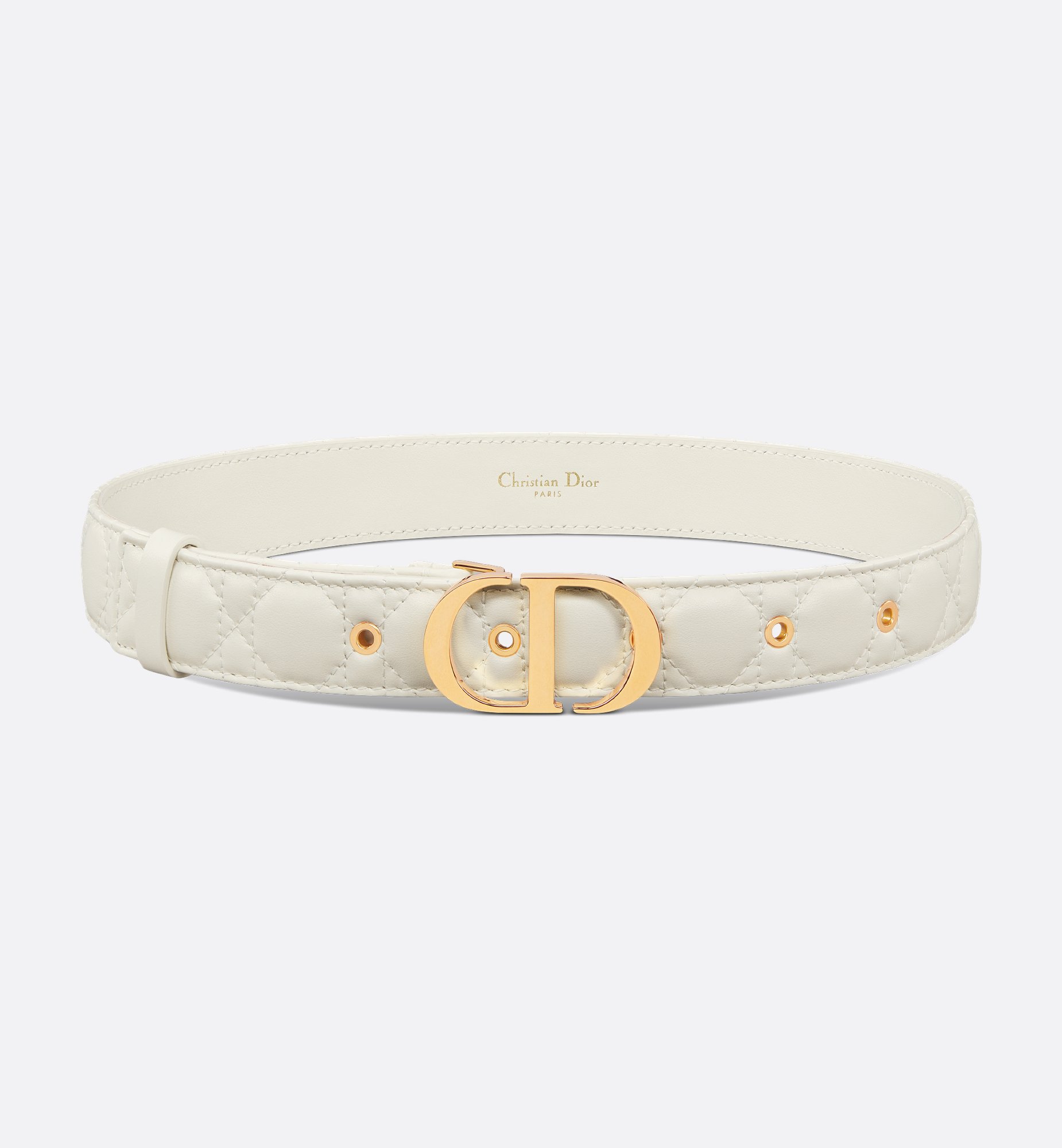 30 Montaigne Belt Black Cannage Calfskin, 30 MM | DIOR 30 Montaigne Belt Black Cannage Calfskin, 30 MM | DIOR