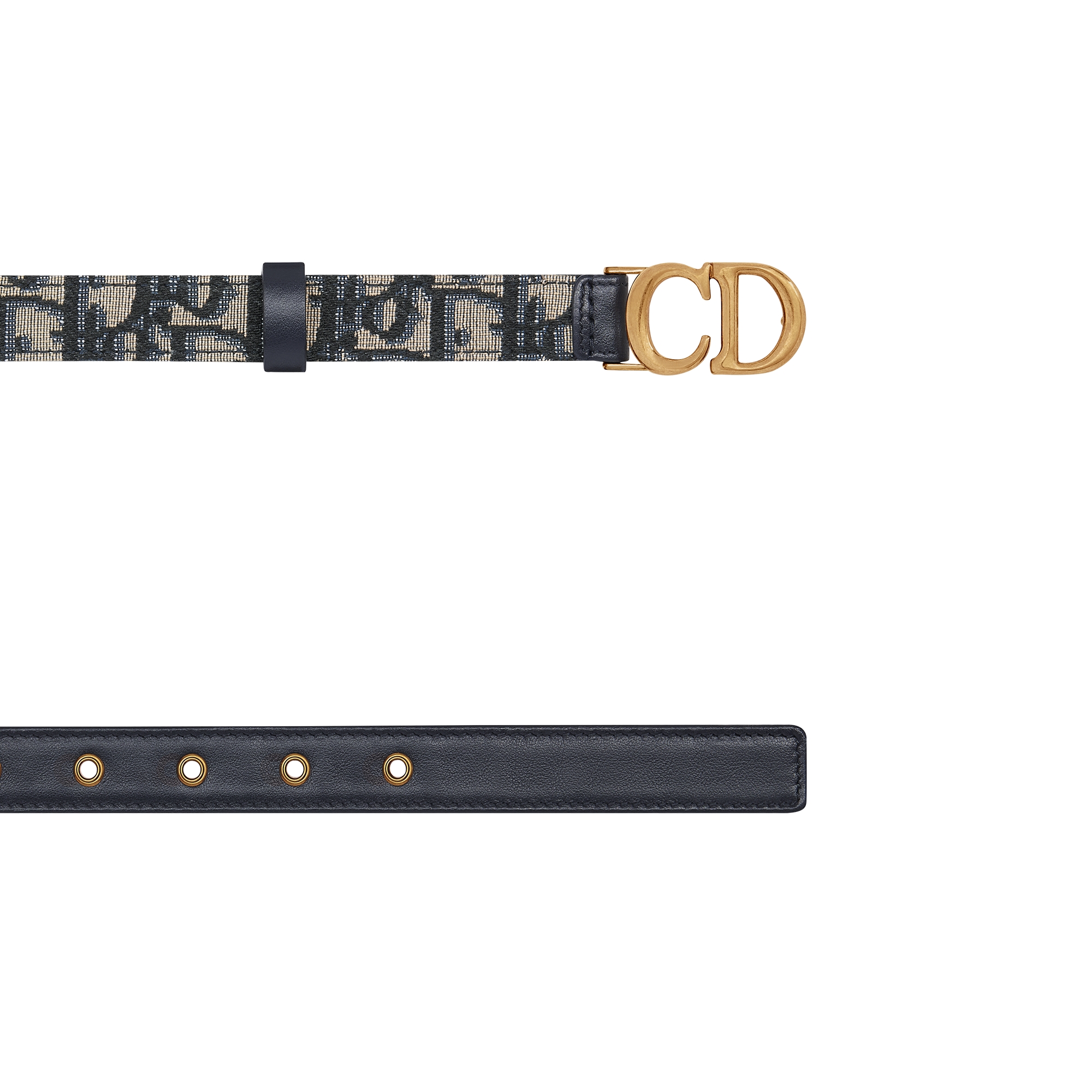 Saddle Belt Blue Dior Oblique Jacquard, 20 MM E06