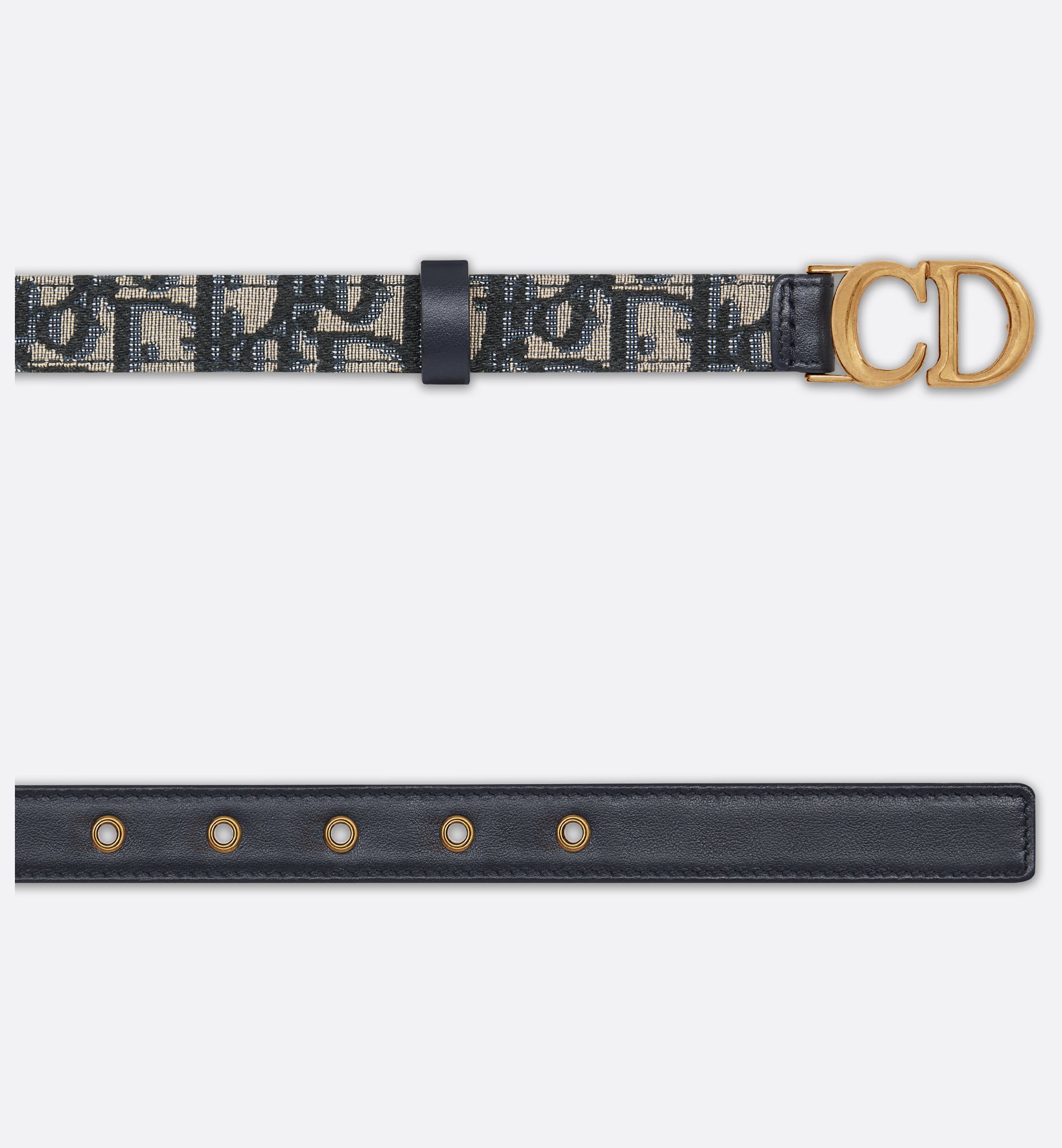 Dior SADDLE ベルト 20mm ディオール オブリーク ジャカード - 小物 Dior SADDLE ベルト 20mm ディオール オブリーク ジャカード - 小物