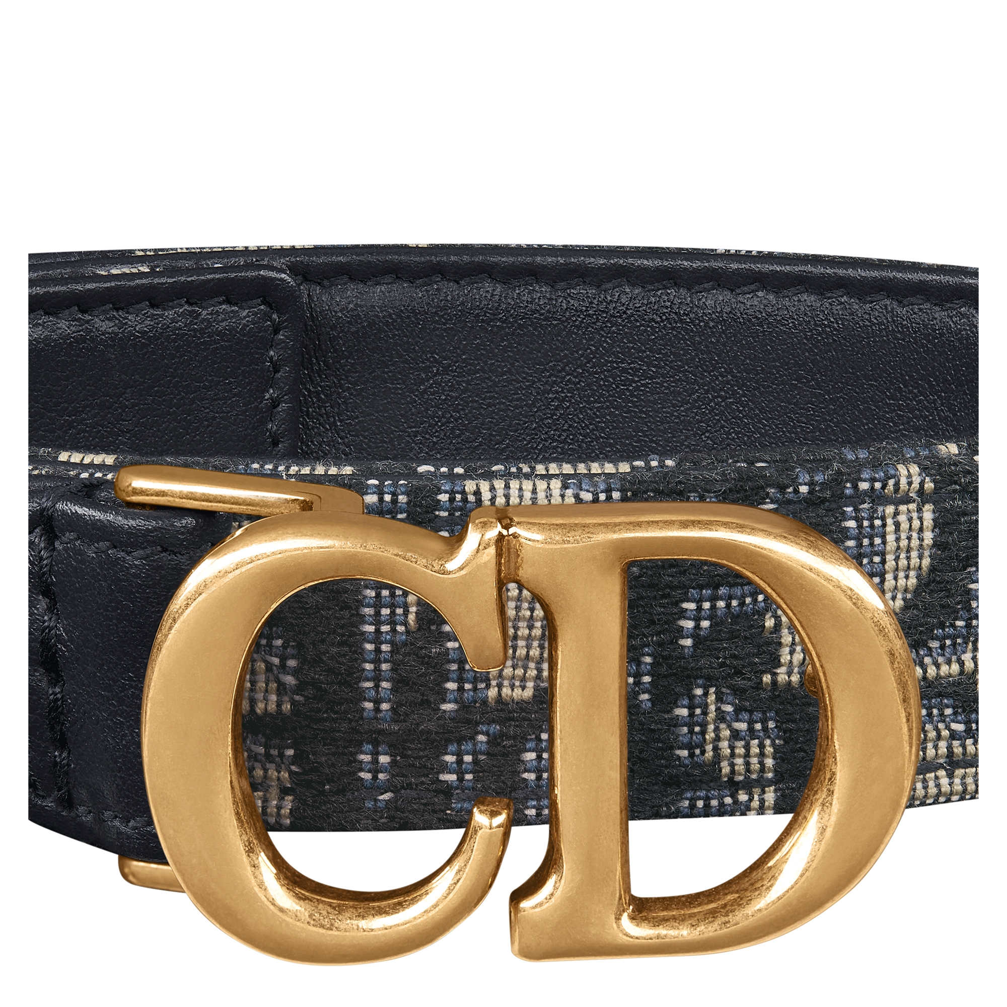 Saddle Belt Blue Dior Oblique Jacquard, 20 MM E09